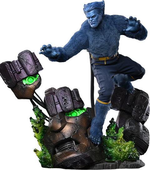 Marvel Beast (Deluxe Version) Sixth Scale Figure  (Prototype Shown) View 22