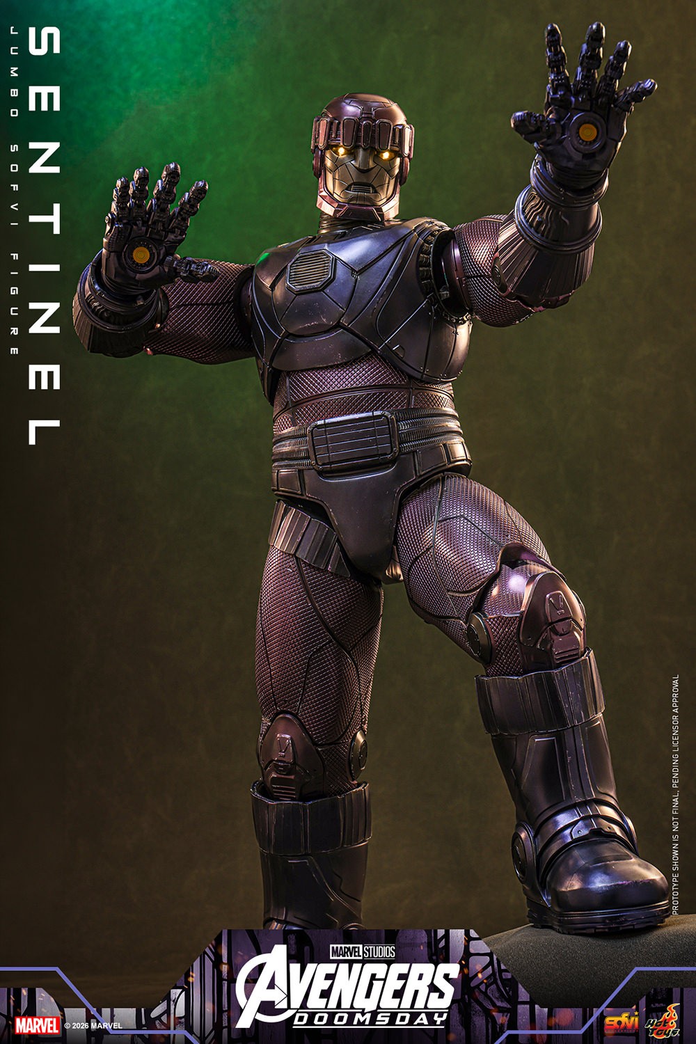 Marvel Sentinel Jumbo Sofvi Collectible Figure  (Prototype Shown) View 3