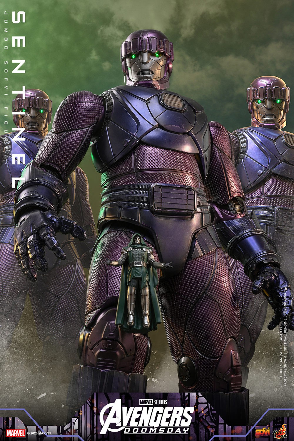 Marvel Sentinel Jumbo Sofvi Collectible Figure  (Prototype Shown) View 4