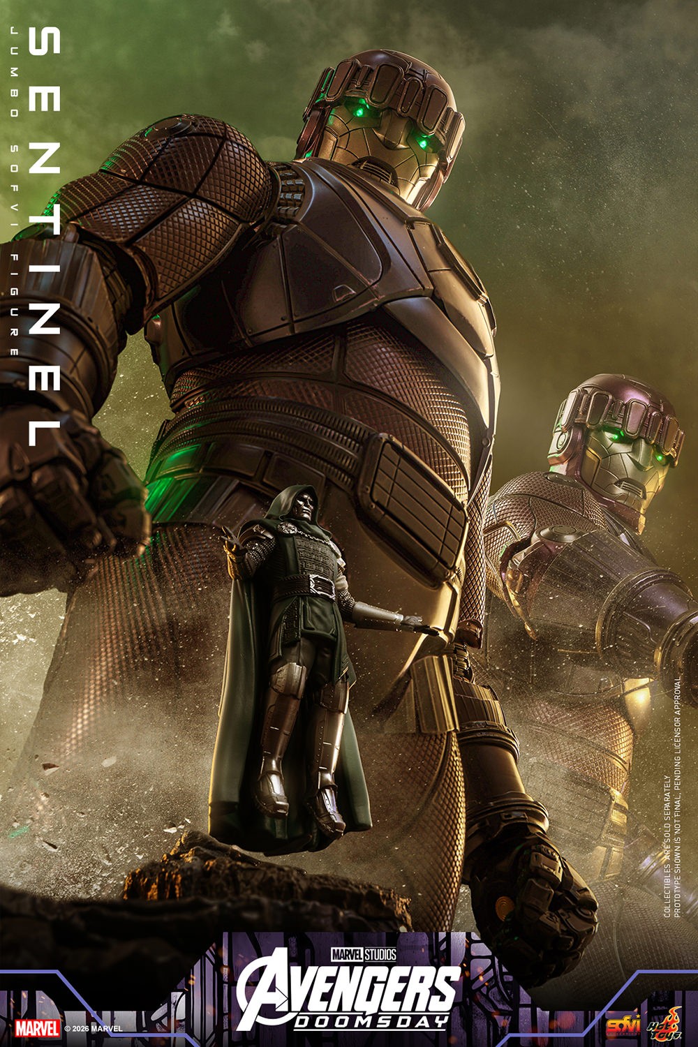 Marvel Sentinel Jumbo Sofvi Collectible Figure  (Prototype Shown) View 6