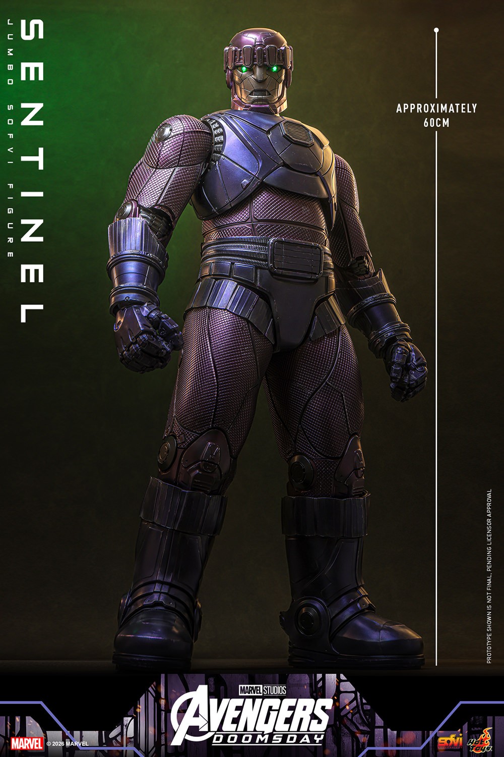 Marvel Sentinel Jumbo Sofvi Collectible Figure  (Prototype Shown) View 7