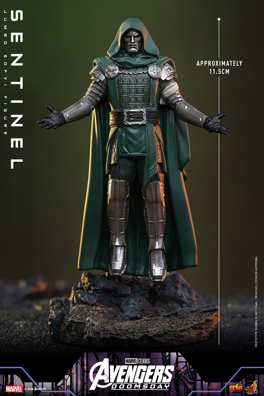 Marvel Sentinel Jumbo Sofvi Collectible Figure  (Prototype Shown) View 8