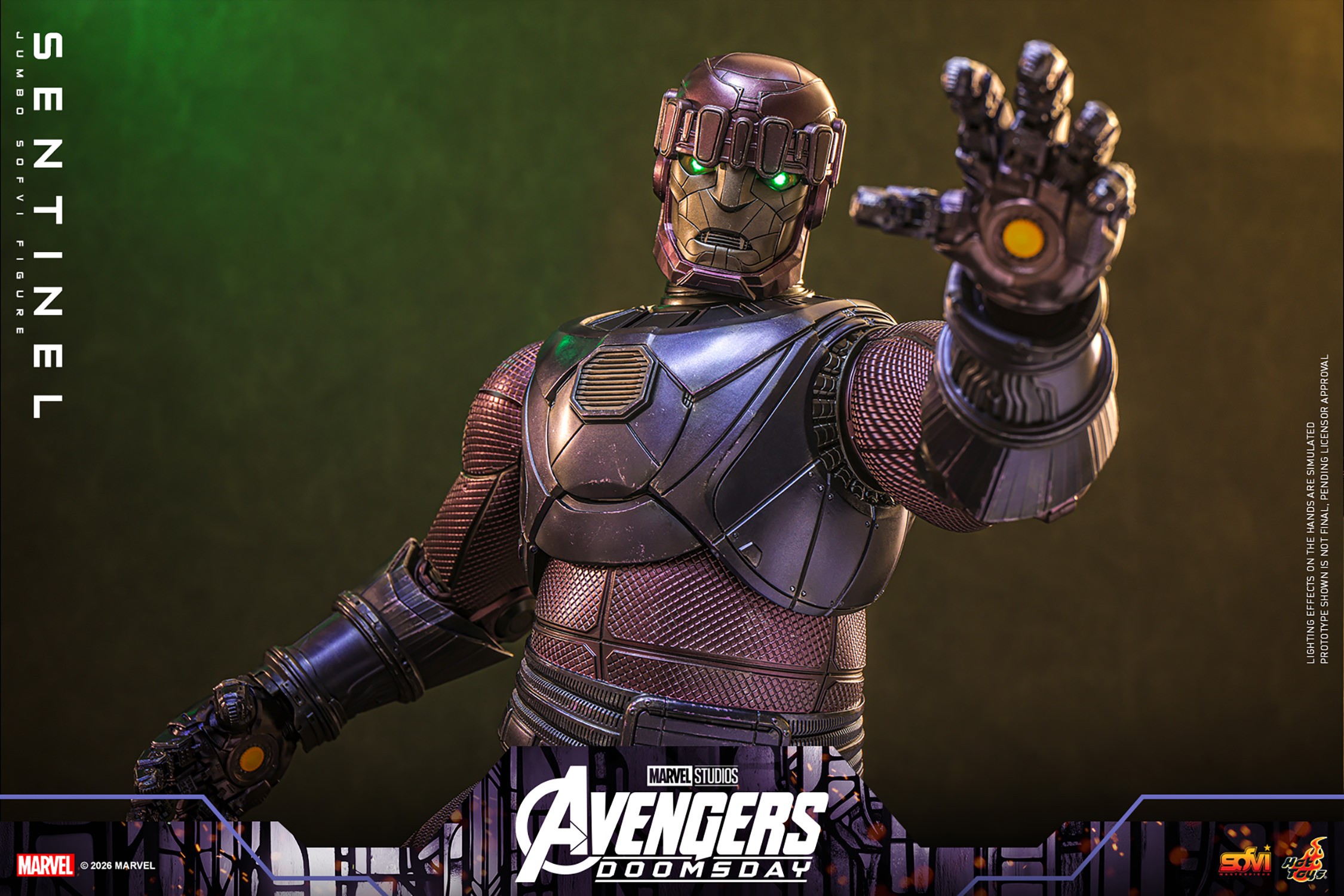 Marvel Sentinel Jumbo Sofvi Collectible Figure  (Prototype Shown) View 9