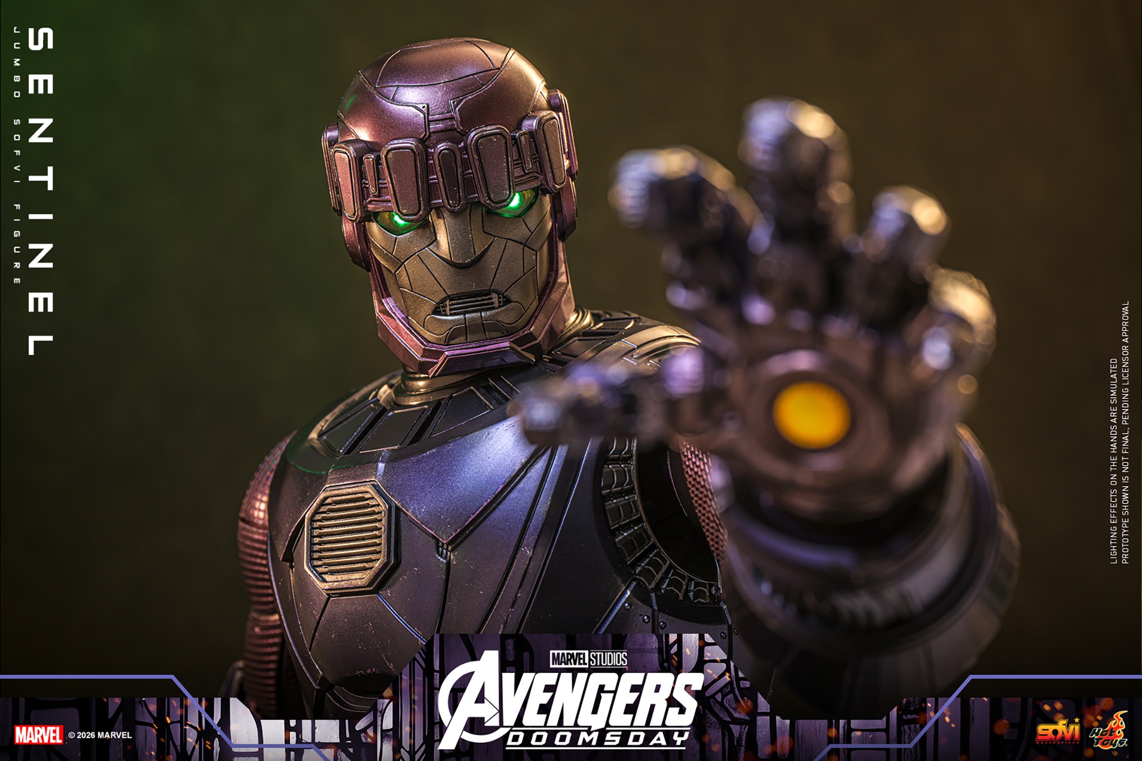 Marvel Sentinel Jumbo Sofvi Collectible Figure  (Prototype Shown) View 10