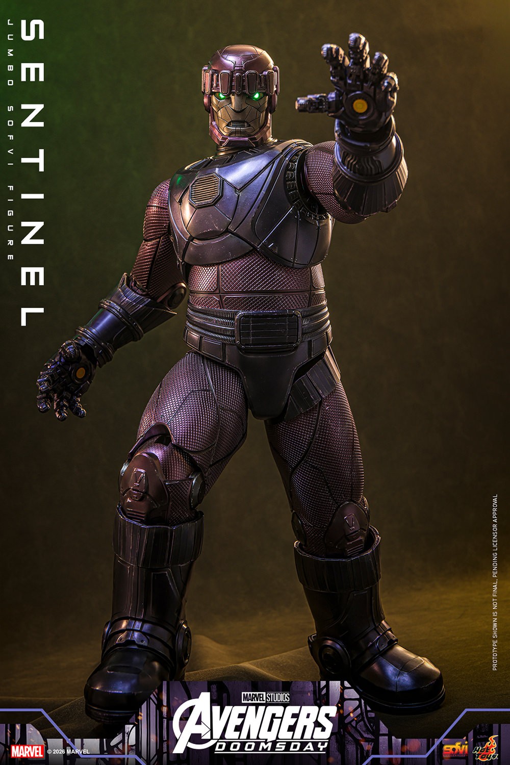 Marvel Sentinel Jumbo Sofvi Collectible Figure  (Prototype Shown) View 12