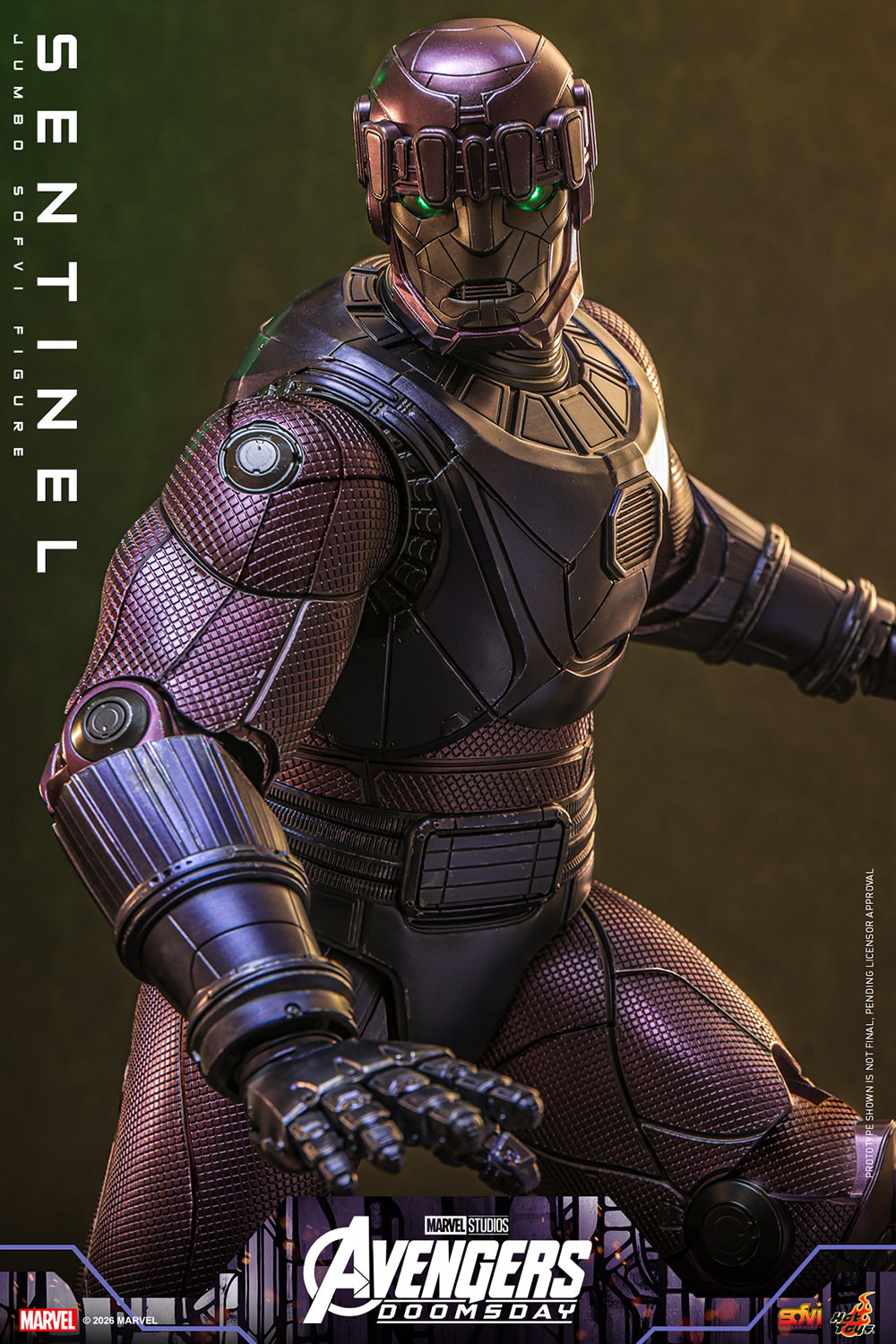 Marvel Sentinel Jumbo Sofvi Collectible Figure  (Prototype Shown) View 14
