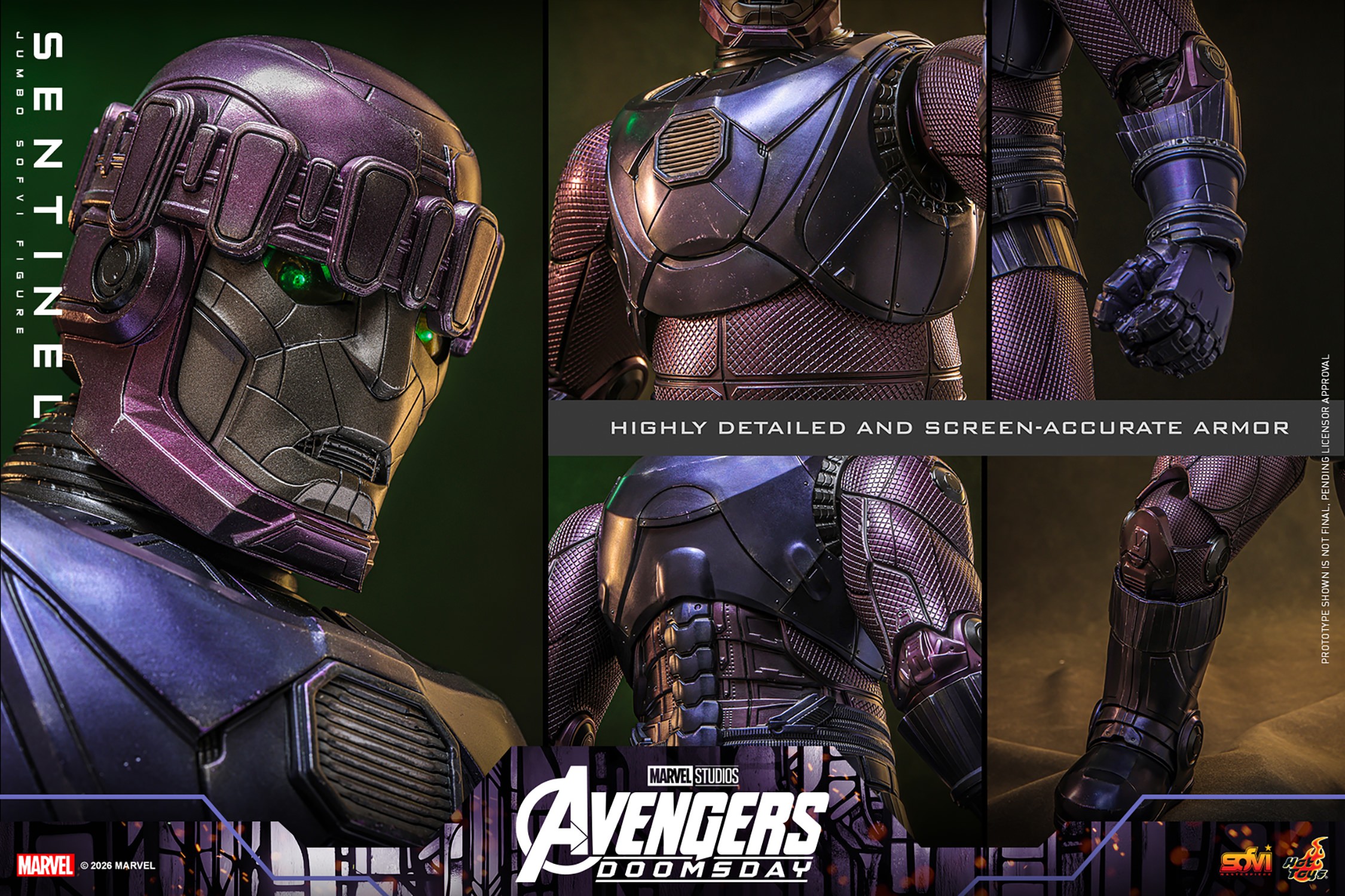 Marvel Sentinel Jumbo Sofvi Collectible Figure  (Prototype Shown) View 19
