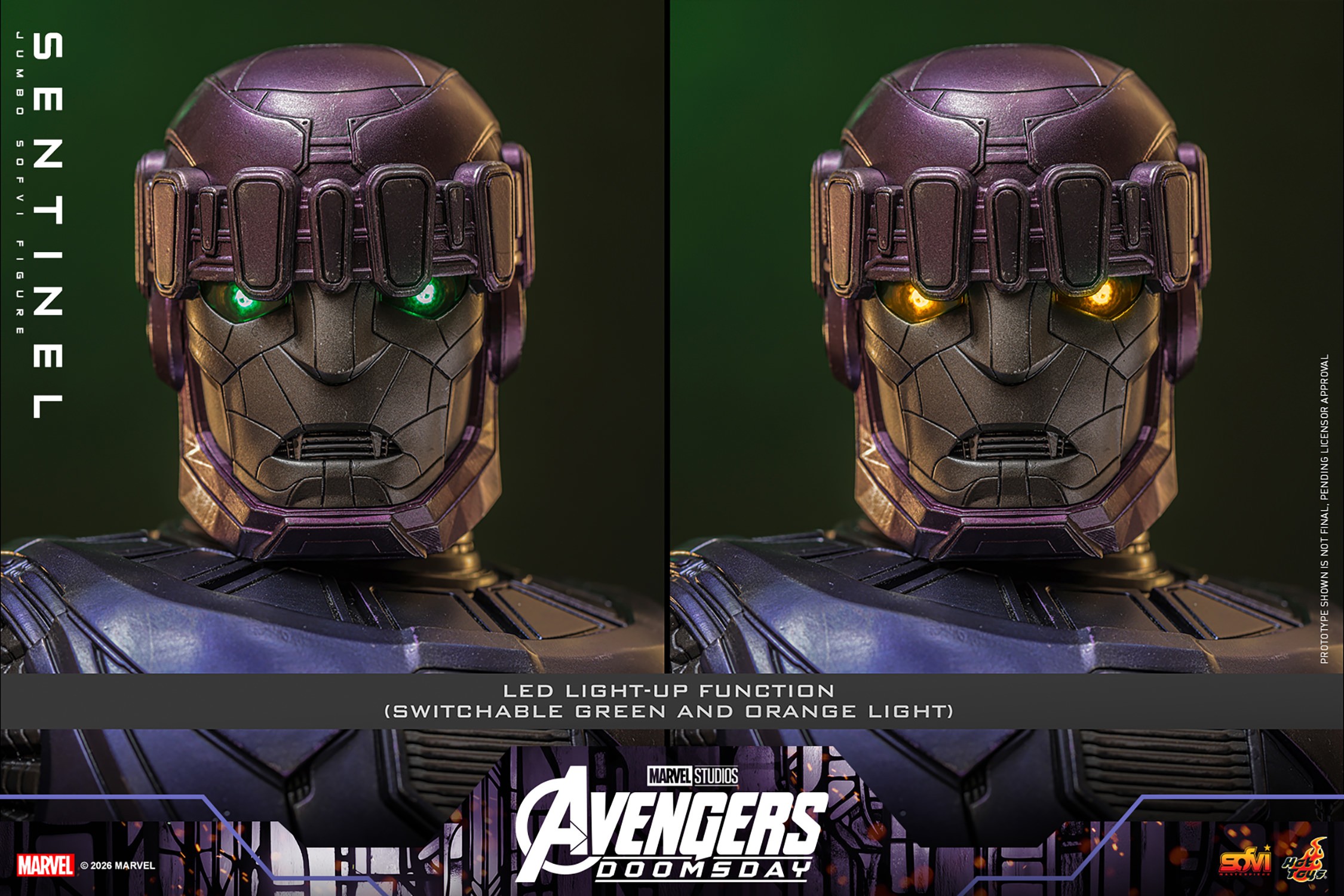 Marvel Sentinel Jumbo Sofvi Collectible Figure  (Prototype Shown) View 20