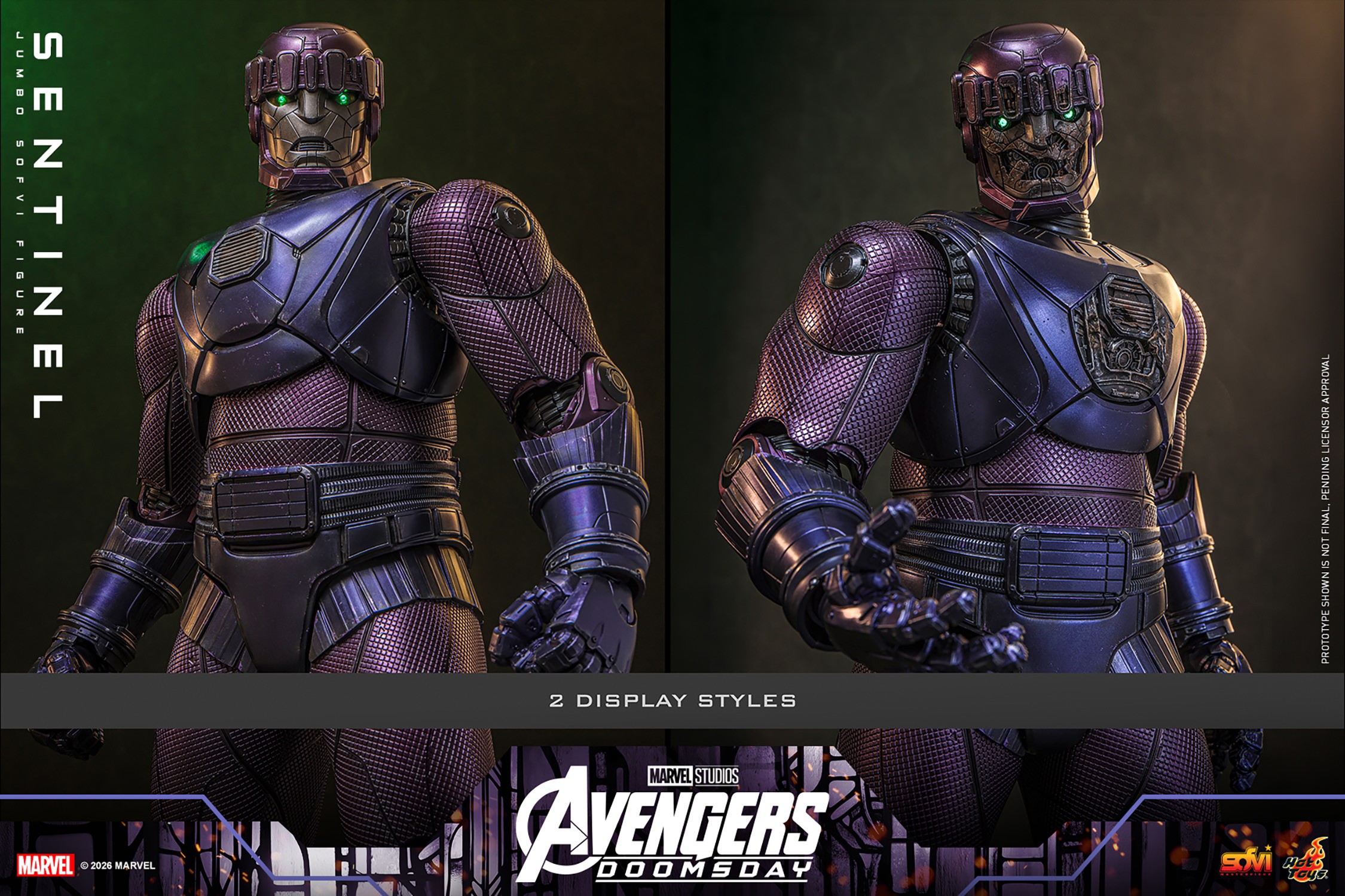 Marvel Sentinel Jumbo Sofvi Collectible Figure  (Prototype Shown) View 21