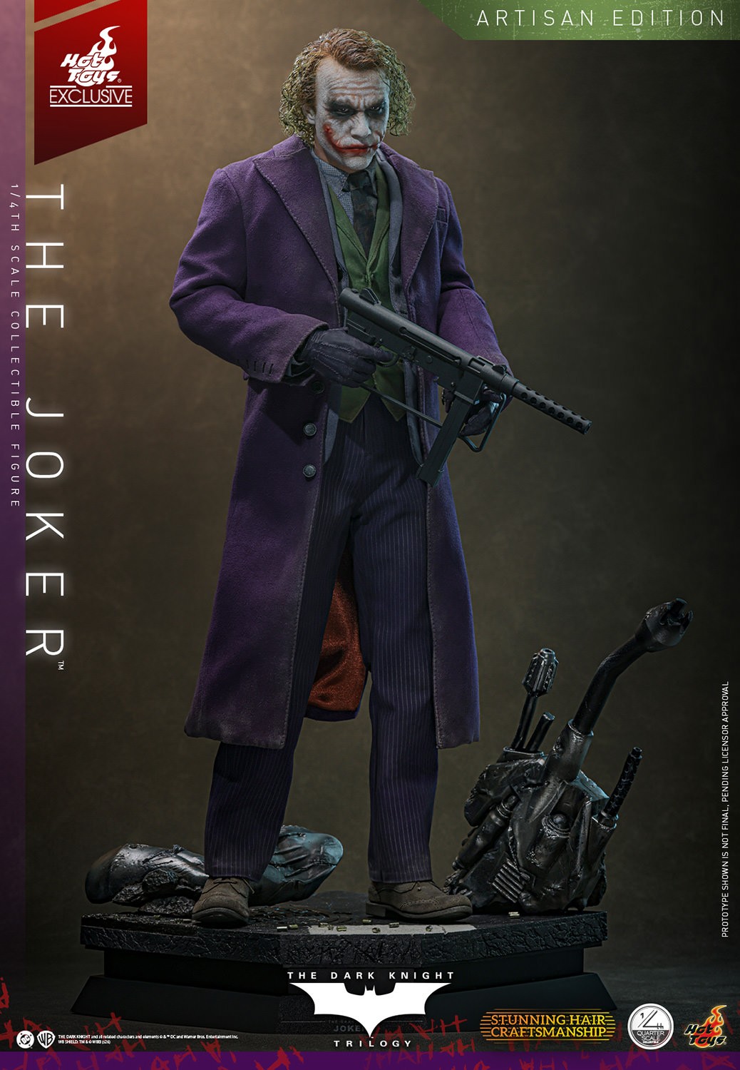 DC Comics The Joker™ (2.0) (Artisan Edition) Quarter Scale Figure  (Prototype Shown) View 3