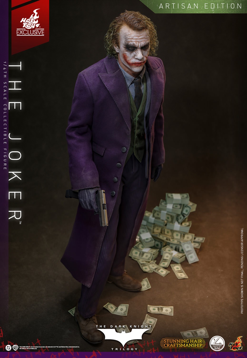 DC Comics The Joker™ (2.0) (Artisan Edition) Quarter Scale Figure  (Prototype Shown) View 7