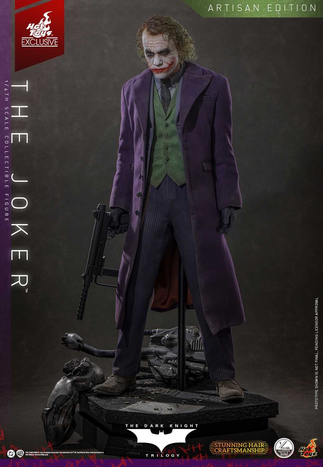 DC Comics The Joker™ (2.0) (Artisan Edition) Quarter Scale Figure  (Prototype Shown) View 10