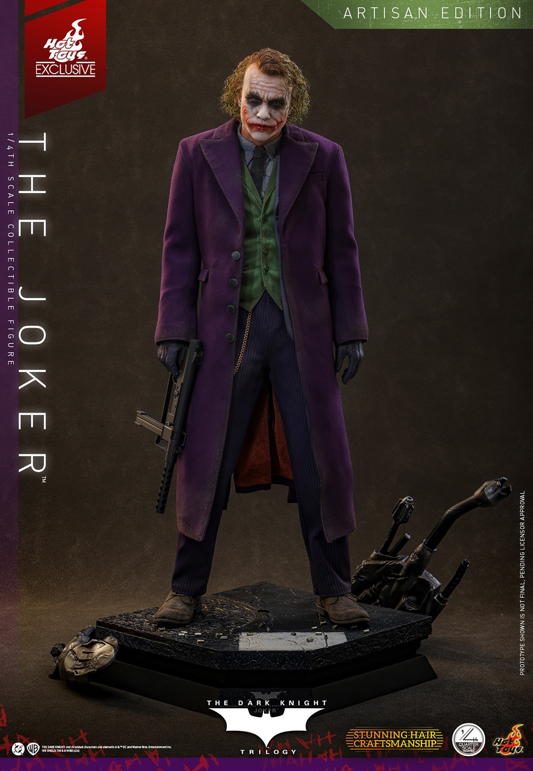 DC Comics The Joker™ (2.0) (Artisan Edition) Quarter Scale Figure  (Prototype Shown) View 11