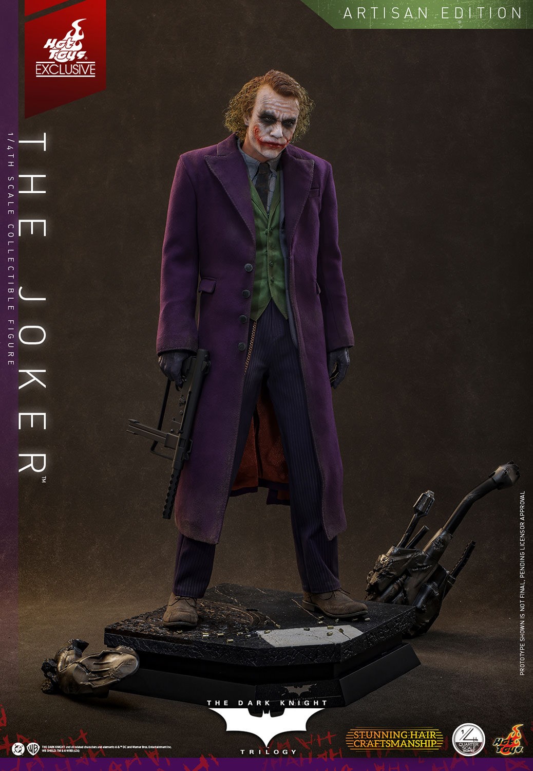 DC Comics The Joker™ (2.0) (Artisan Edition) Quarter Scale Figure  (Prototype Shown) View 12