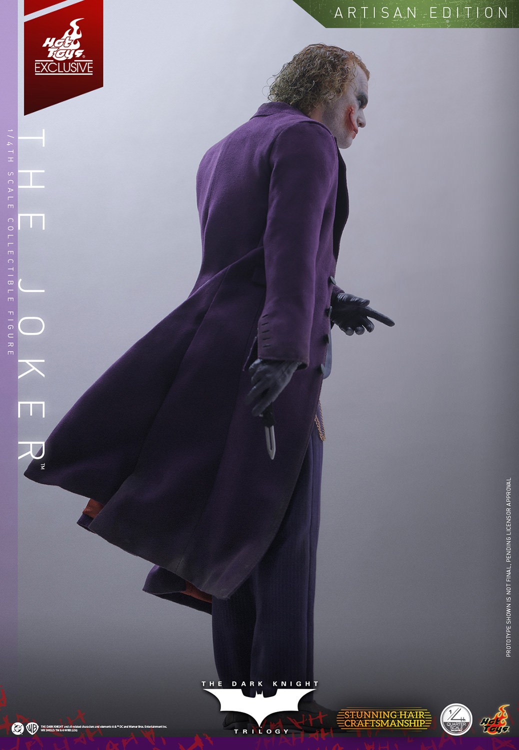DC Comics The Joker™ (2.0) (Artisan Edition) Quarter Scale Figure  (Prototype Shown) View 14