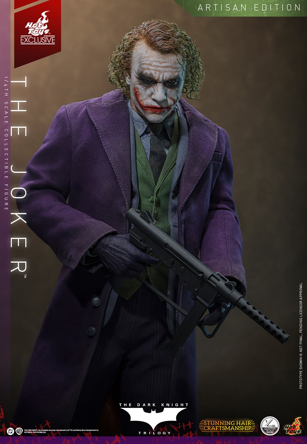 DC Comics The Joker™ (2.0) (Artisan Edition) Quarter Scale Figure  (Prototype Shown) View 15