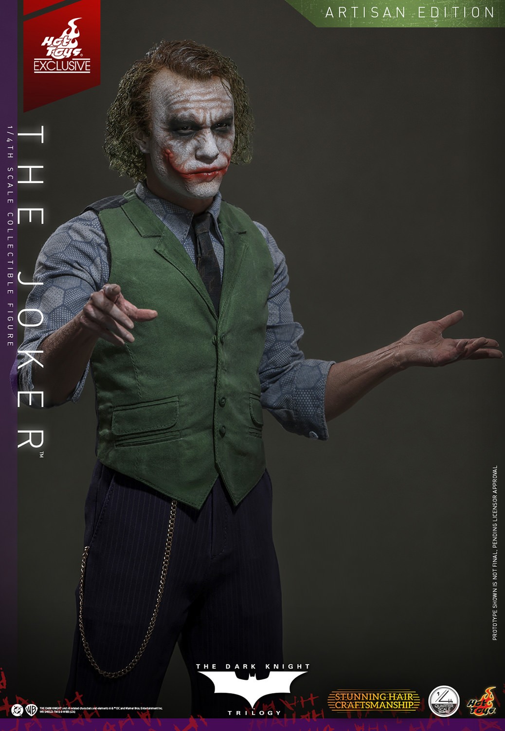 DC Comics The Joker™ (2.0) (Artisan Edition) Quarter Scale Figure  (Prototype Shown) View 18