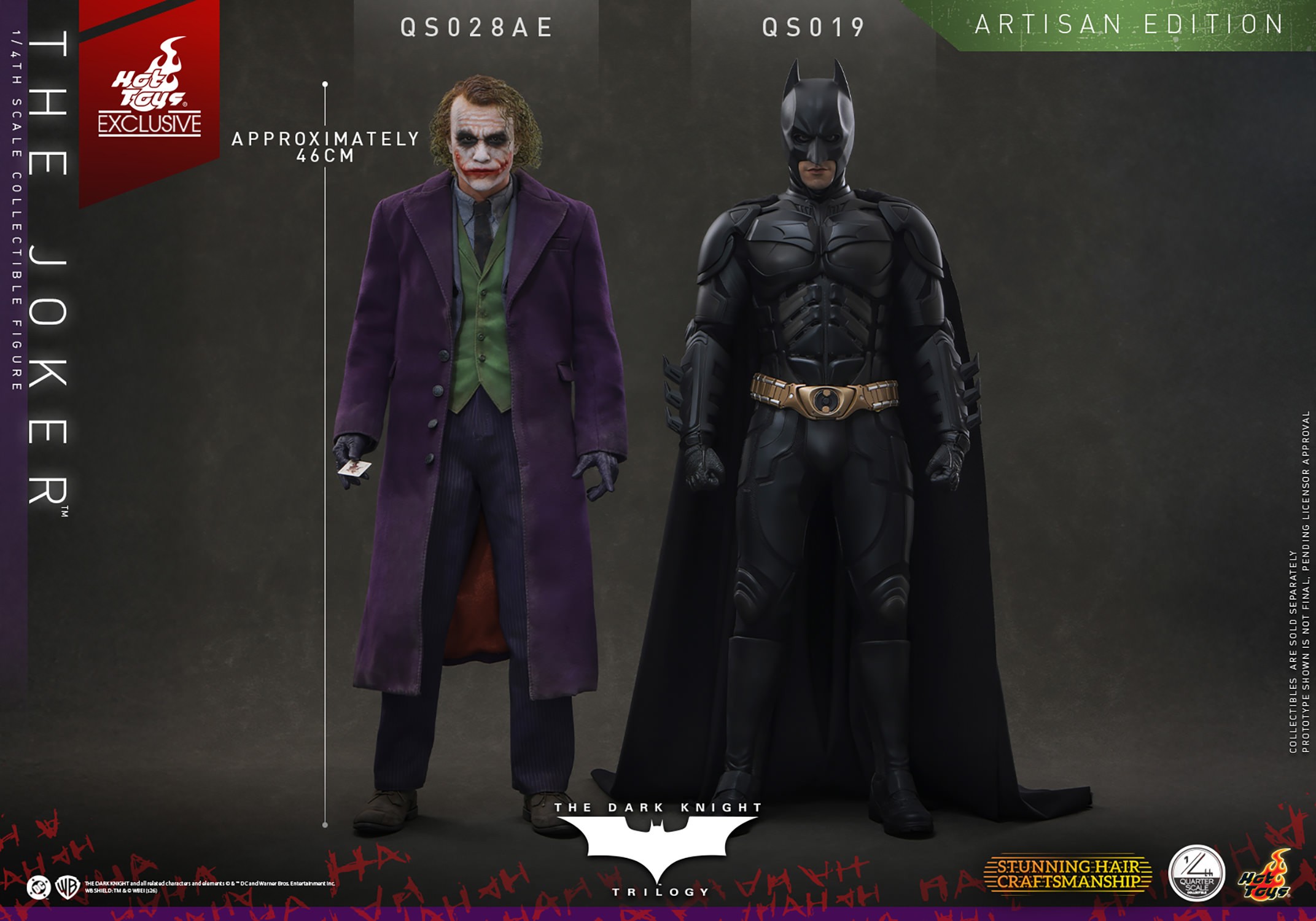 DC Comics The Joker™ (2.0) (Artisan Edition) Quarter Scale Figure  (Prototype Shown) View 22