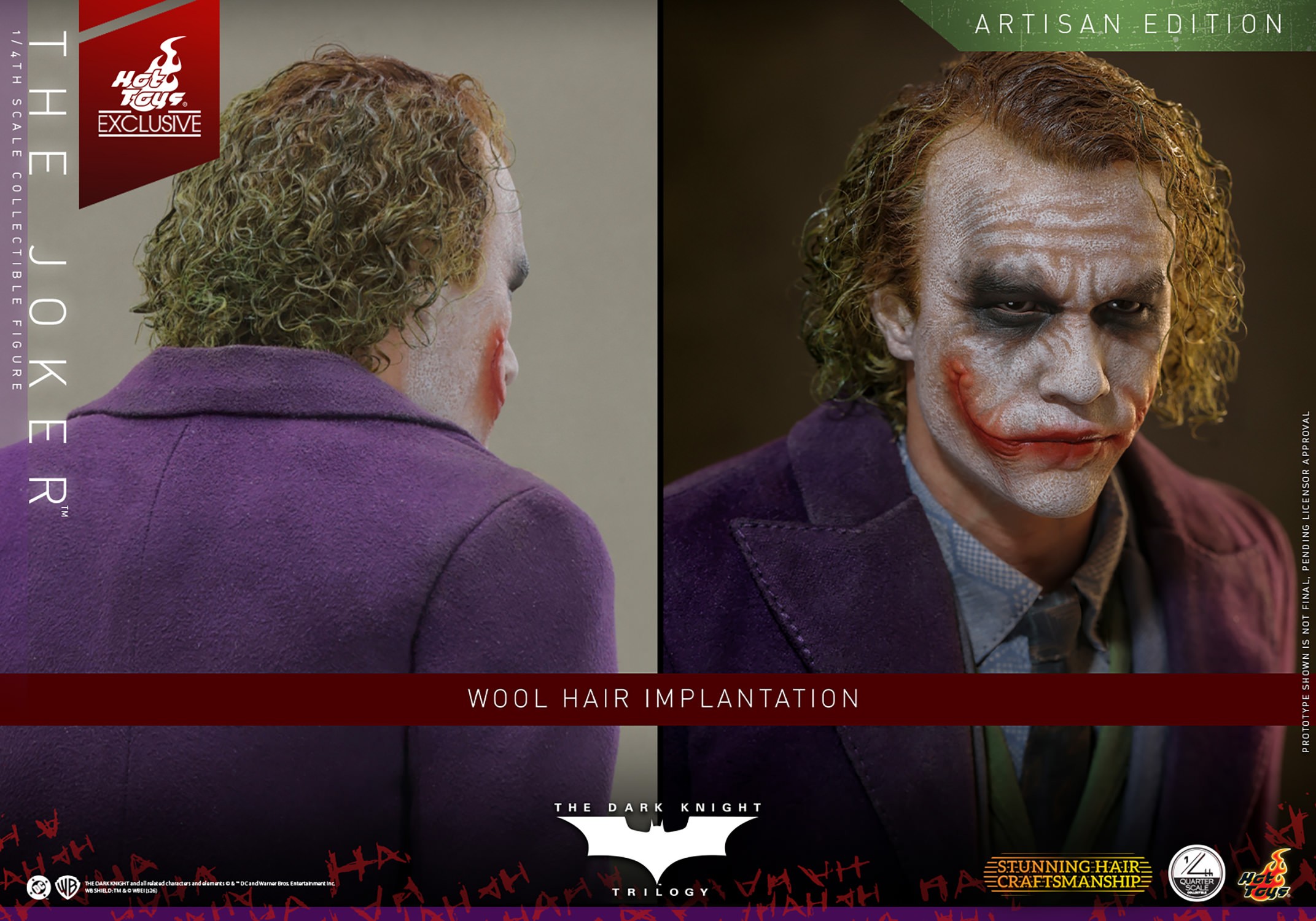 DC Comics The Joker™ (2.0) (Artisan Edition) Quarter Scale Figure  (Prototype Shown) View 23