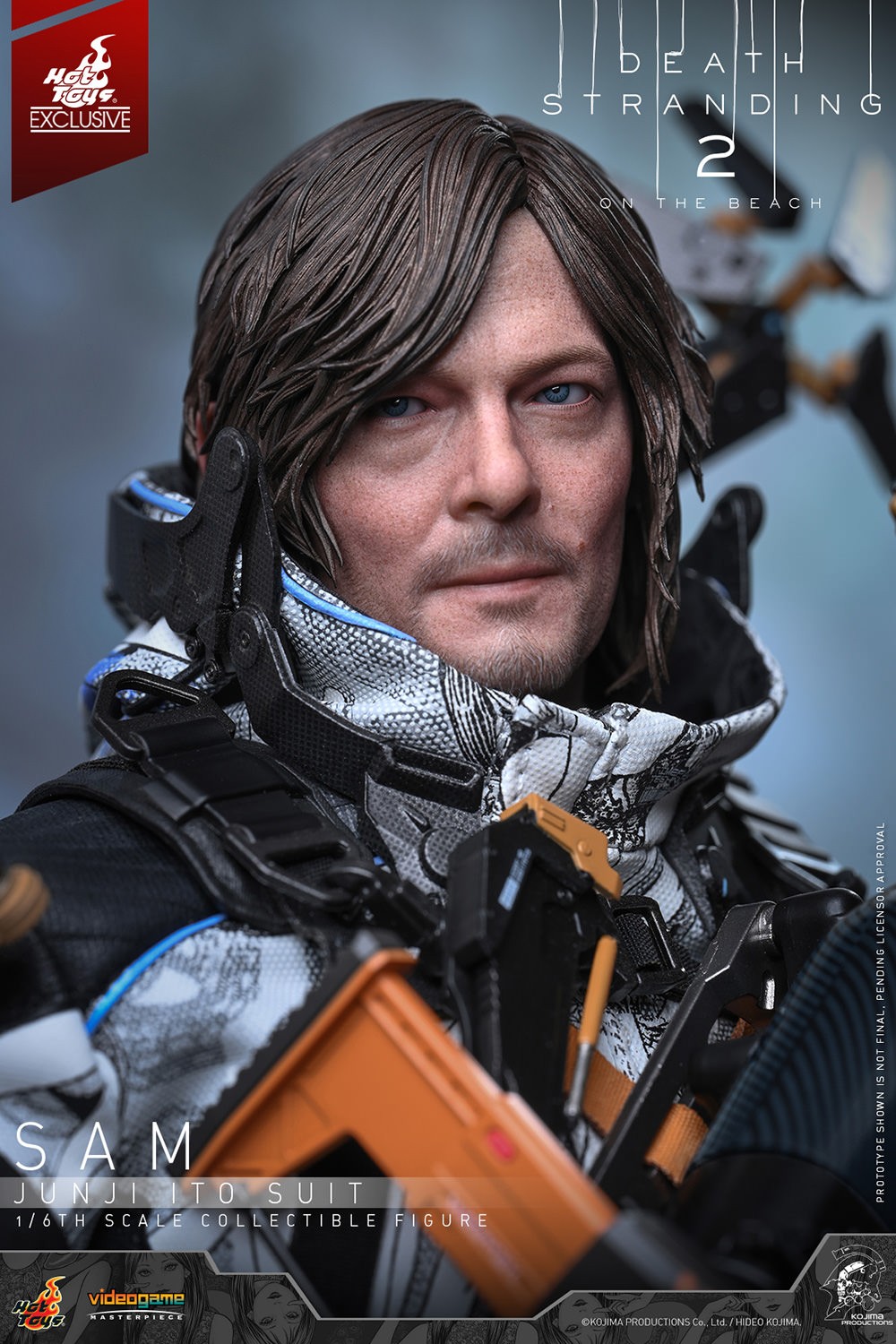 Death Stranding Sam (Junji Ito Suit) Sixth Scale Figure  Collector Edition (Prototype Shown) View 6