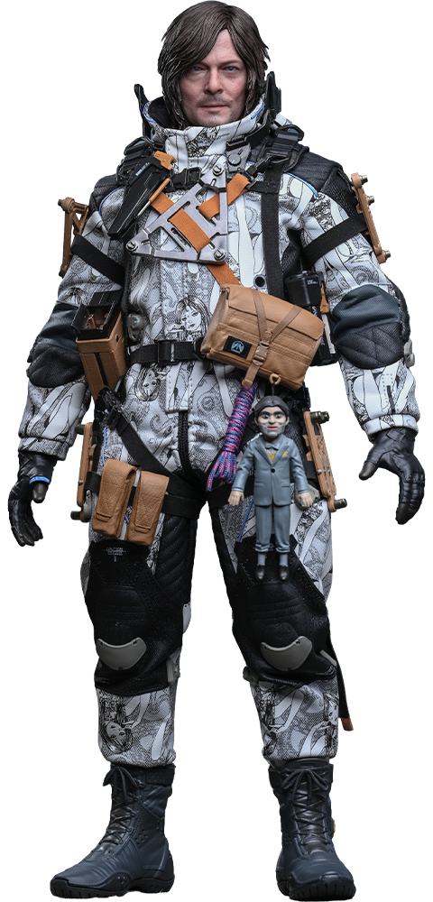 Death Stranding Sam (Junji Ito Suit) Sixth Scale Figure  Collector Edition (Prototype Shown) View 26