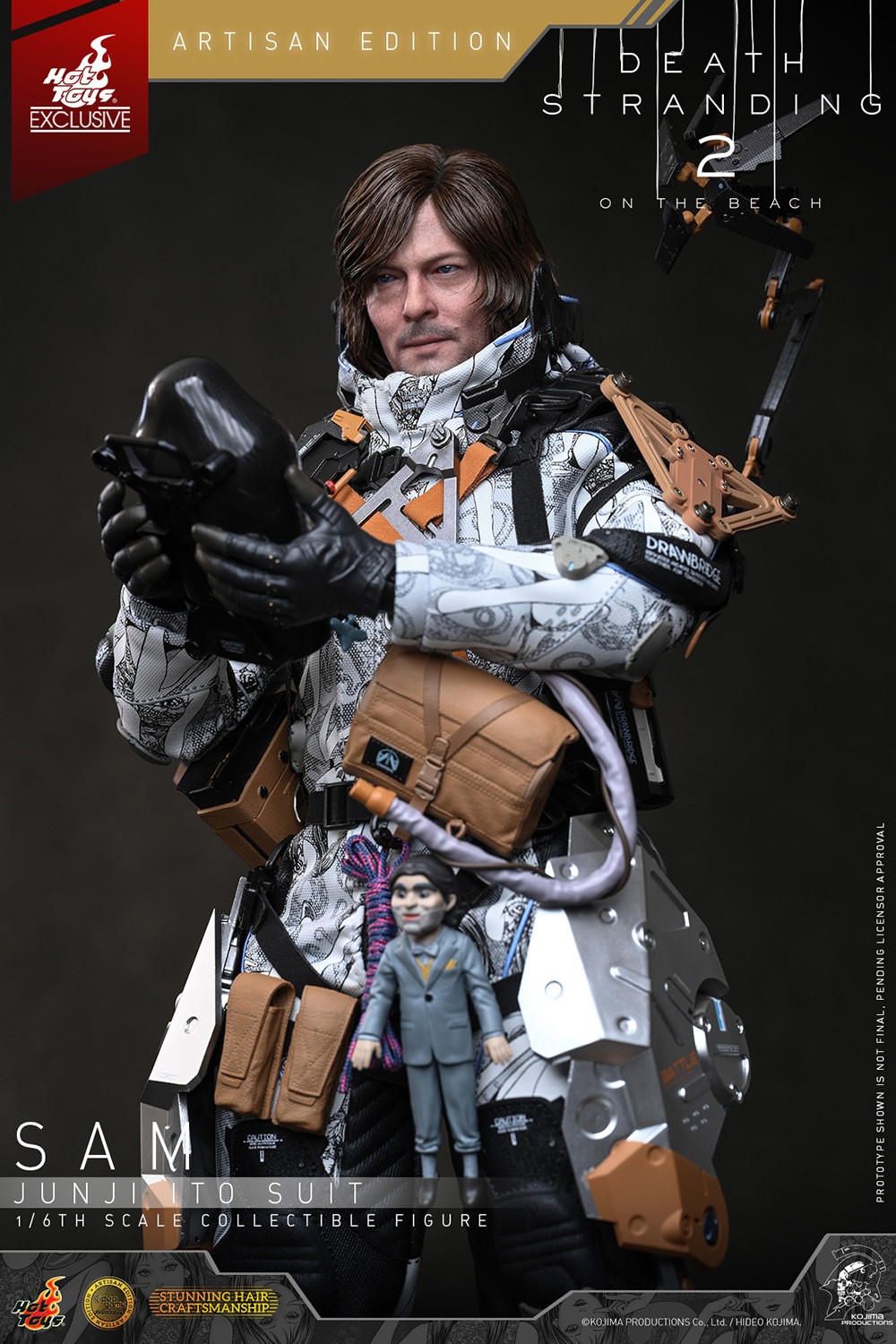 Death Stranding Sam (Junji Ito Suit) (Artisan Edition) Sixth Scale Figure  (Prototype Shown) View 5