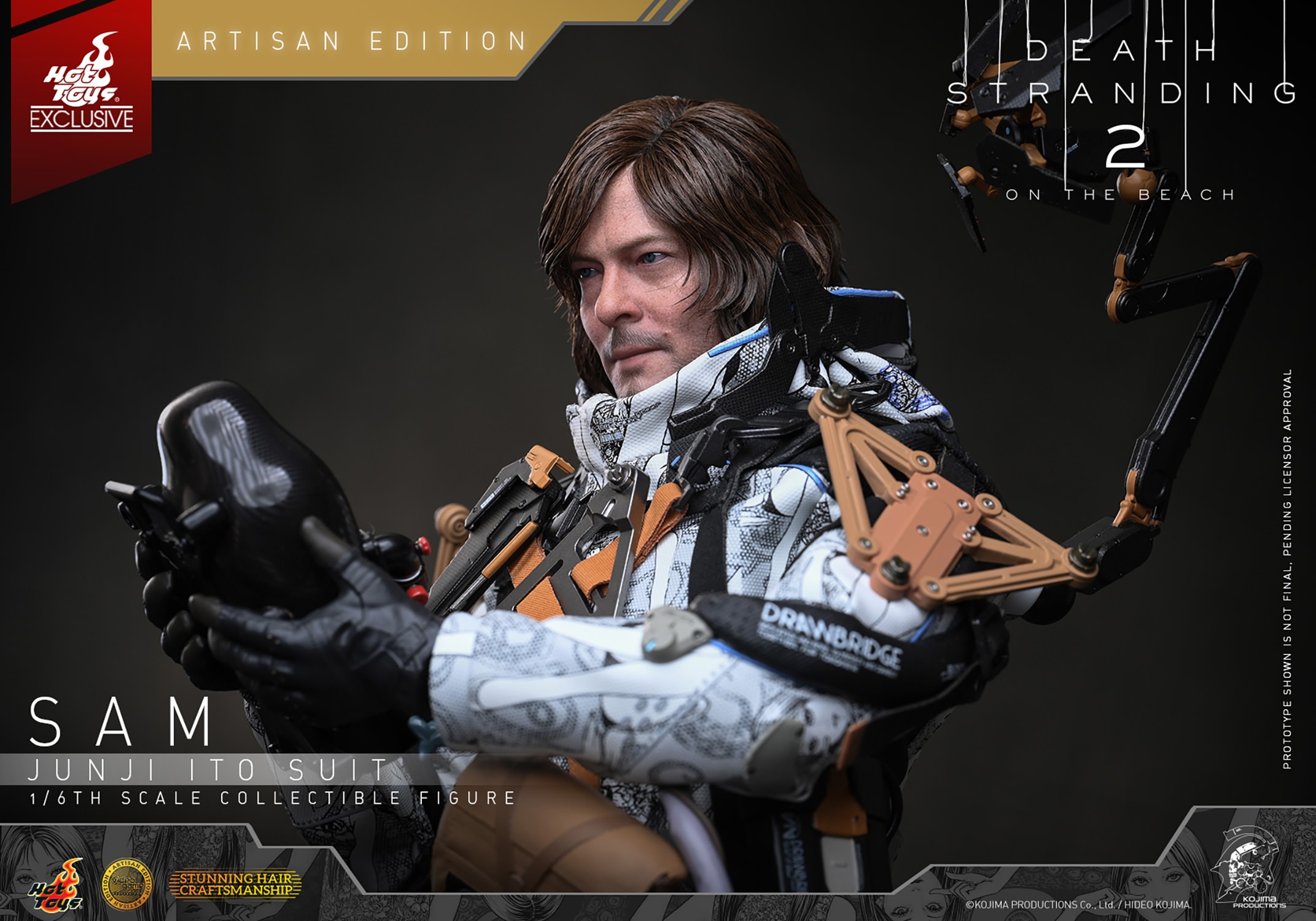 Death Stranding Sam (Junji Ito Suit) (Artisan Edition) Sixth Scale Figure  (Prototype Shown) View 8