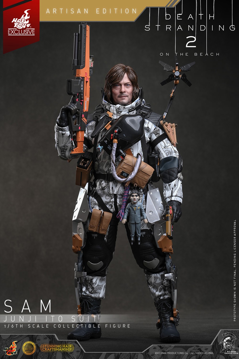 Death Stranding Sam (Junji Ito Suit) (Artisan Edition) Sixth Scale Figure  (Prototype Shown) View 9