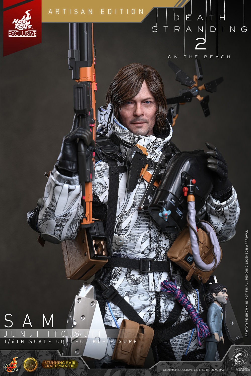 Death Stranding Sam (Junji Ito Suit) (Artisan Edition) Sixth Scale Figure  (Prototype Shown) View 14