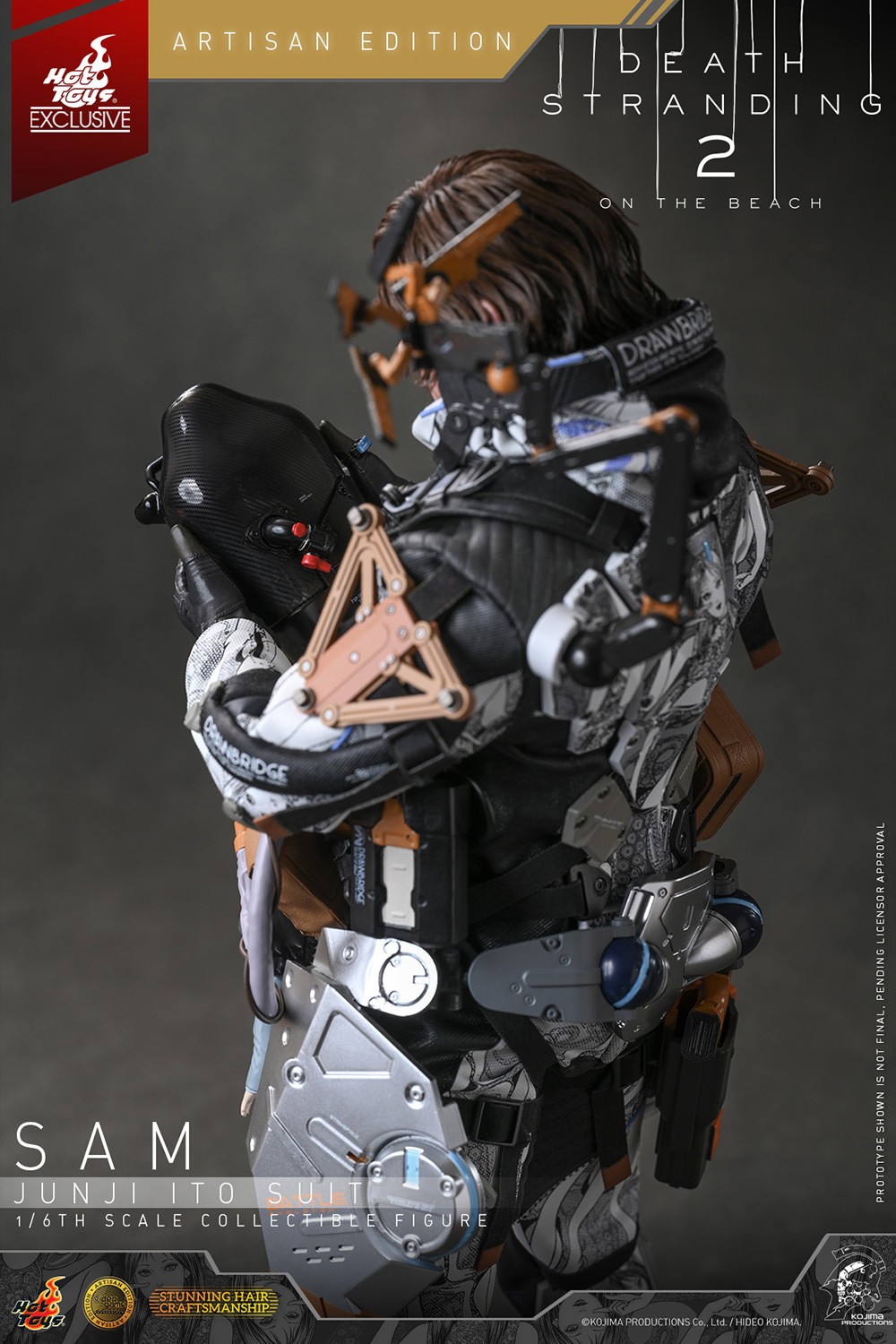 Death Stranding Sam (Junji Ito Suit) (Artisan Edition) Sixth Scale Figure  (Prototype Shown) View 15