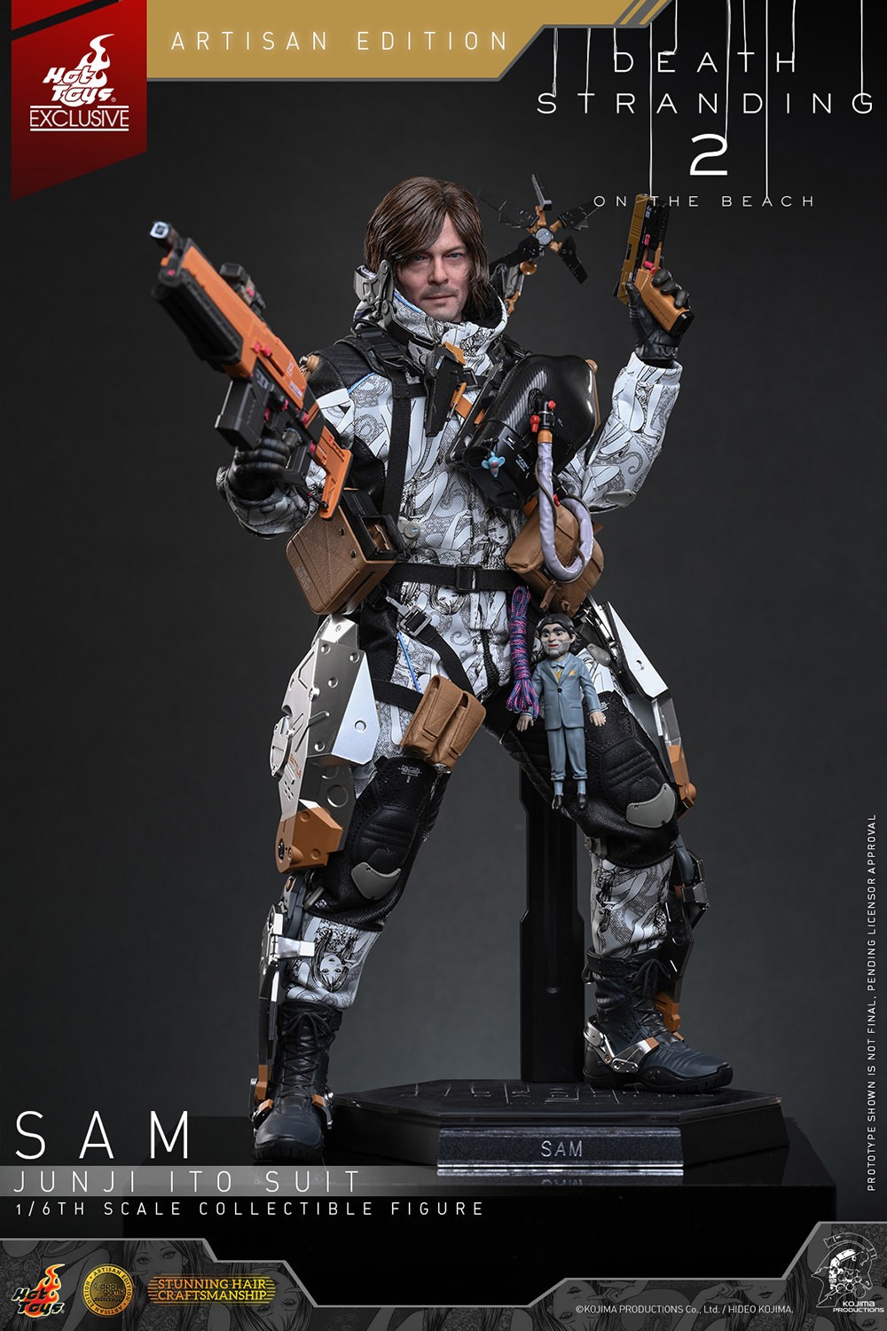 Death Stranding Sam (Junji Ito Suit) (Artisan Edition) Sixth Scale Figure  (Prototype Shown) View 16