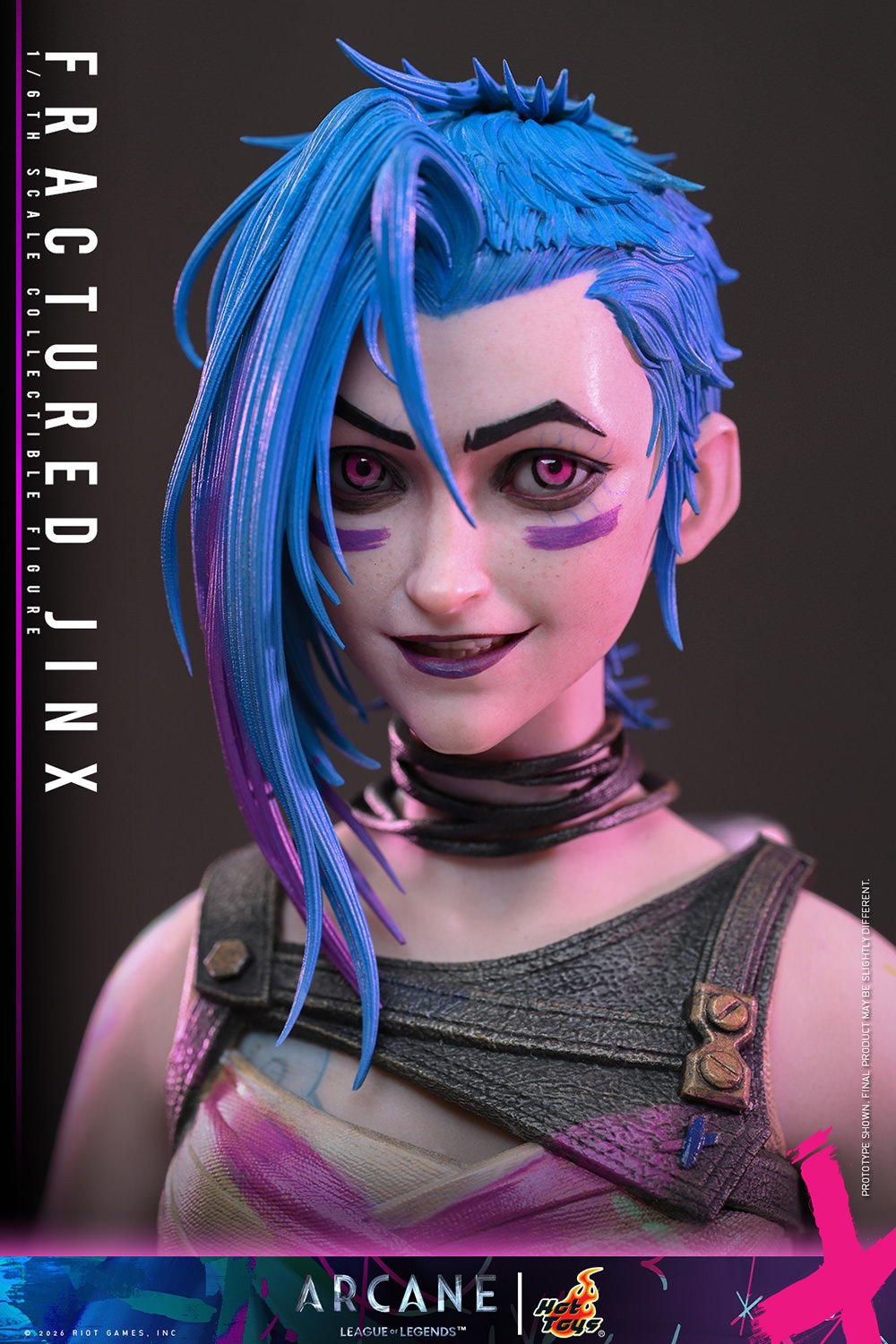 League of Legends Fractured Jinx Sixth Scale Figure  (Prototype Shown) View 7