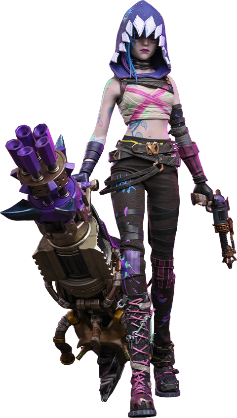League of Legends Fractured Jinx Sixth Scale Figure  (Prototype Shown) View 25