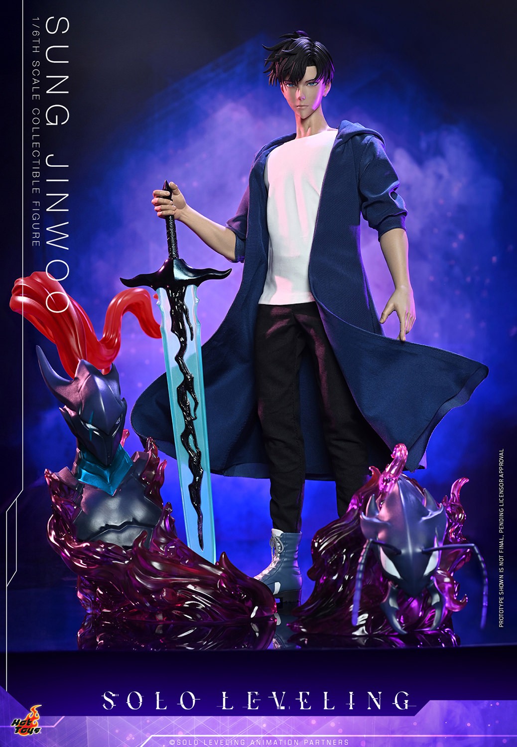 Solo Leveling Sung Jinwoo Sixth Scale Figure  (Prototype Shown) View 7