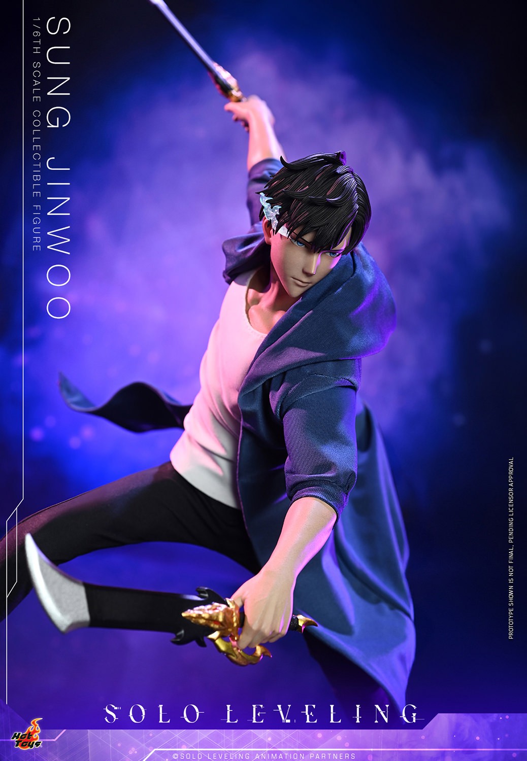 Solo Leveling Sung Jinwoo Sixth Scale Figure  (Prototype Shown) View 4