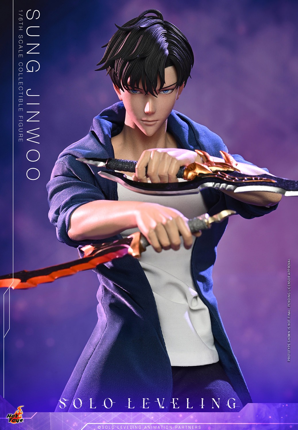 Solo Leveling Sung Jinwoo Sixth Scale Figure  (Prototype Shown) View 5