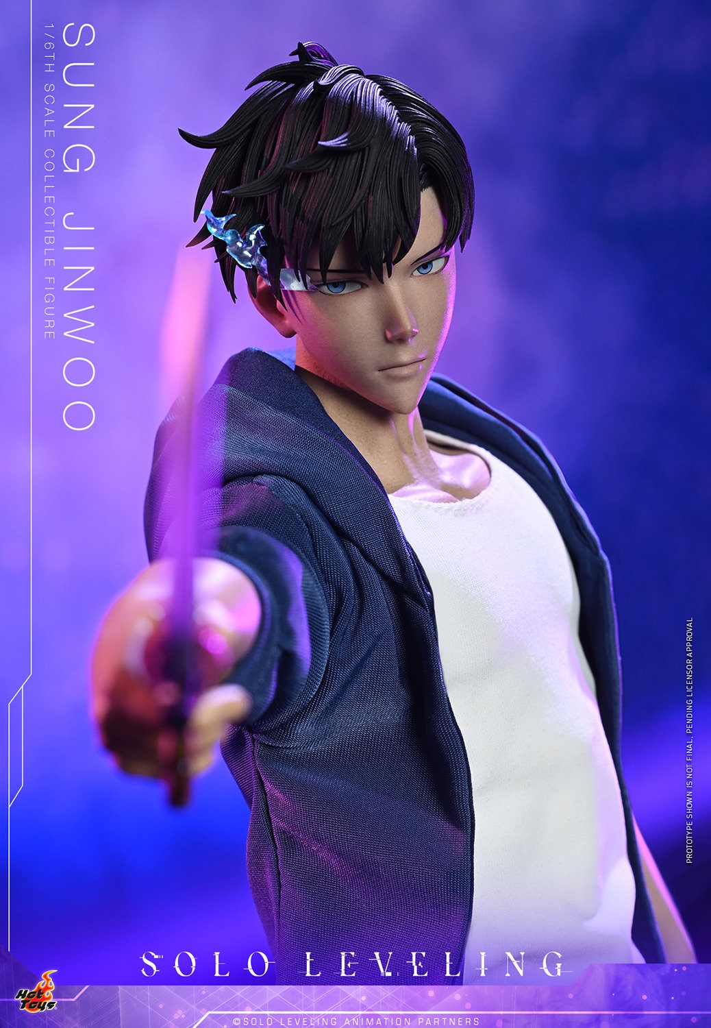 Solo Leveling Sung Jinwoo Sixth Scale Figure  (Prototype Shown) View 6
