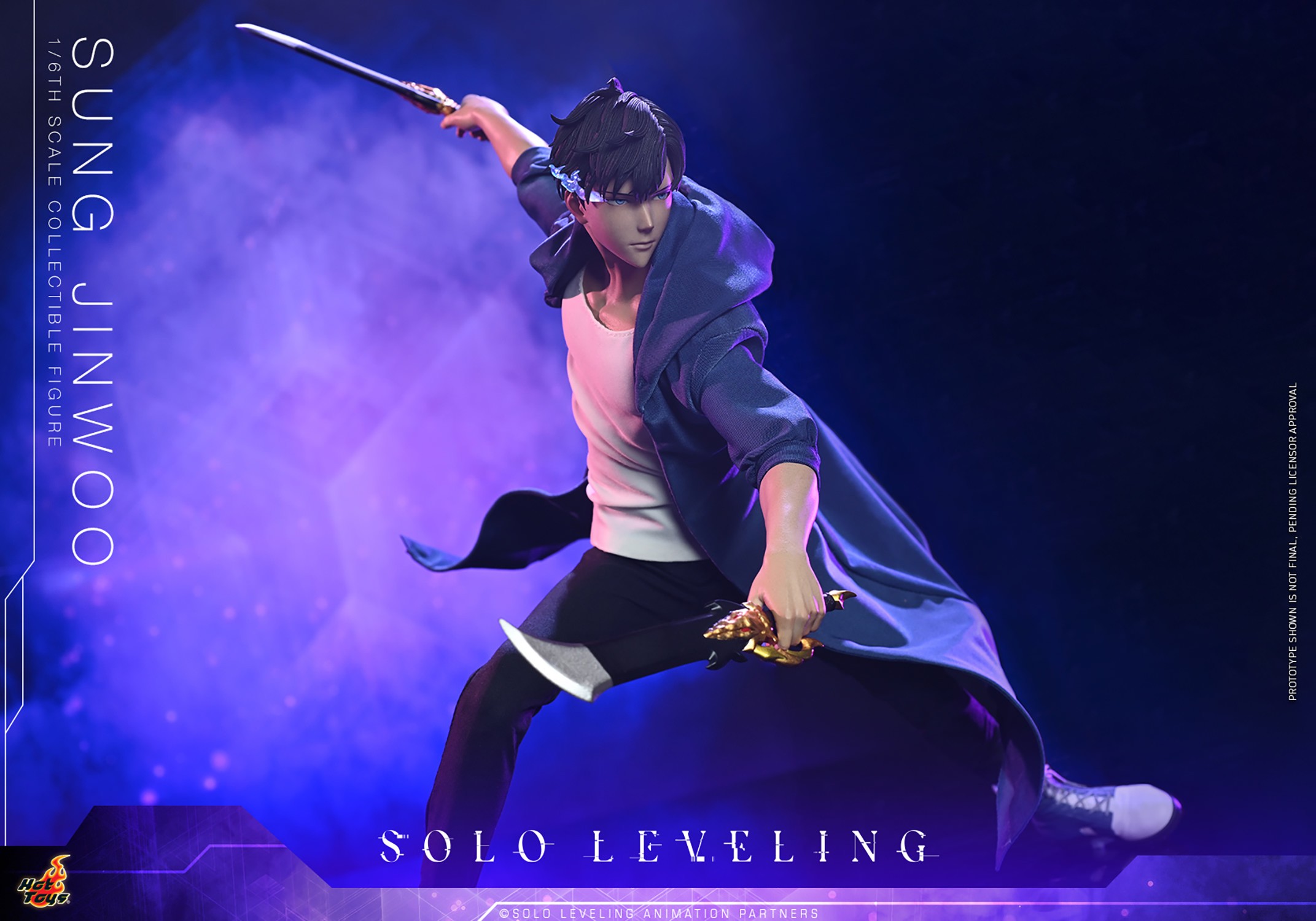 Solo Leveling Sung Jinwoo Sixth Scale Figure  (Prototype Shown) View 16
