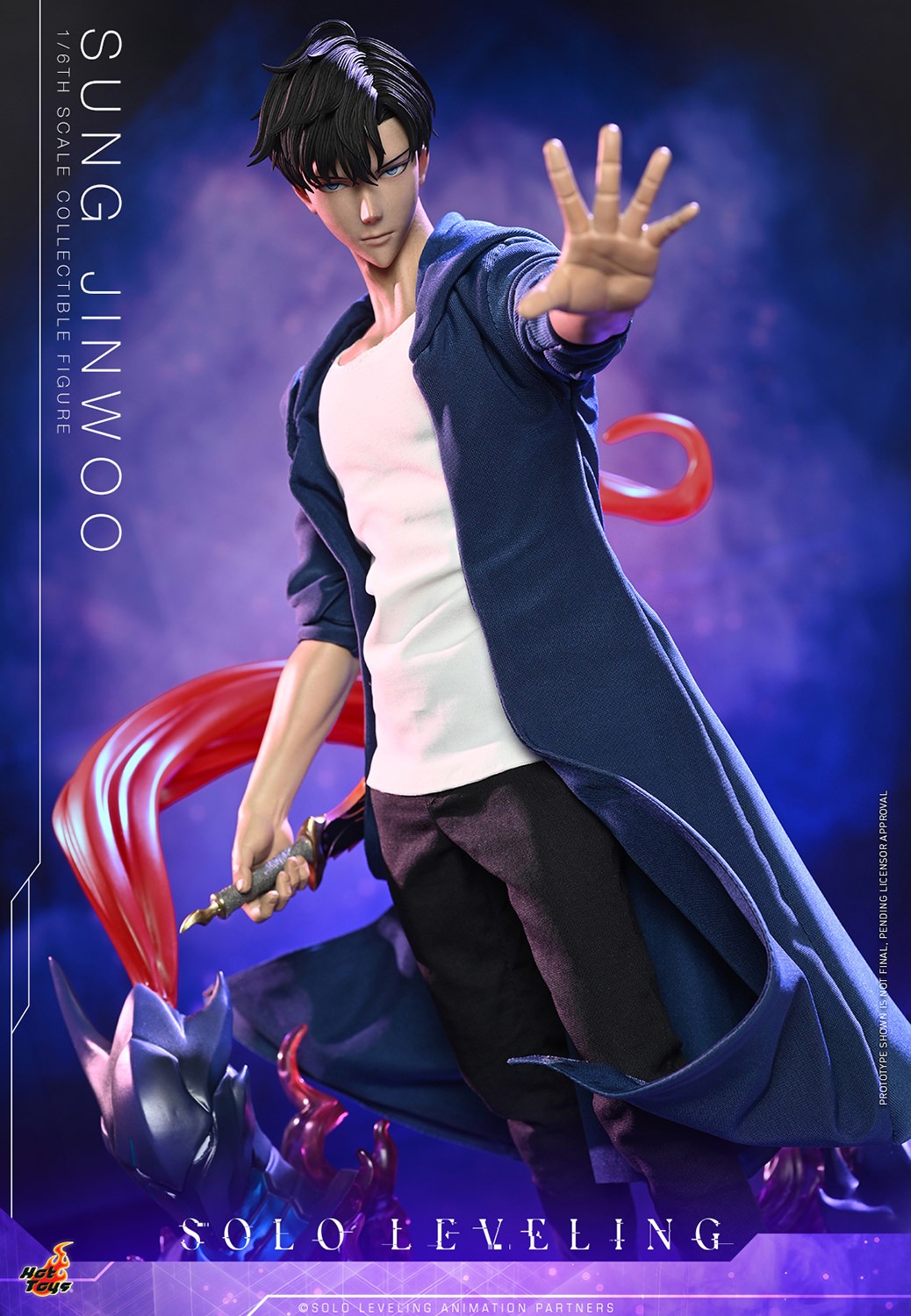 Solo Leveling Sung Jinwoo Sixth Scale Figure  (Prototype Shown) View 12