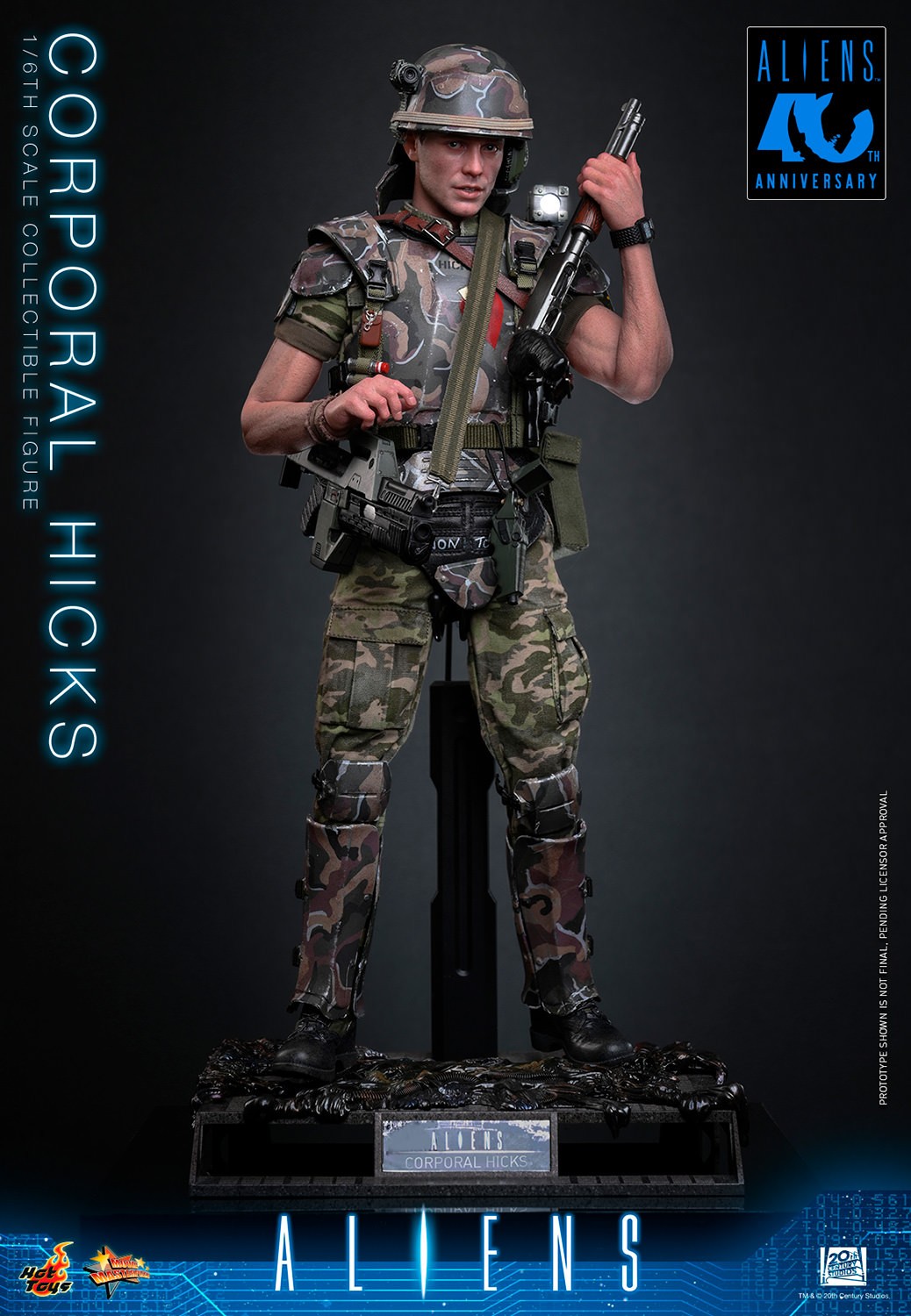 Alien Corporal Hicks Sixth Scale Figure  (Prototype Shown) View 8