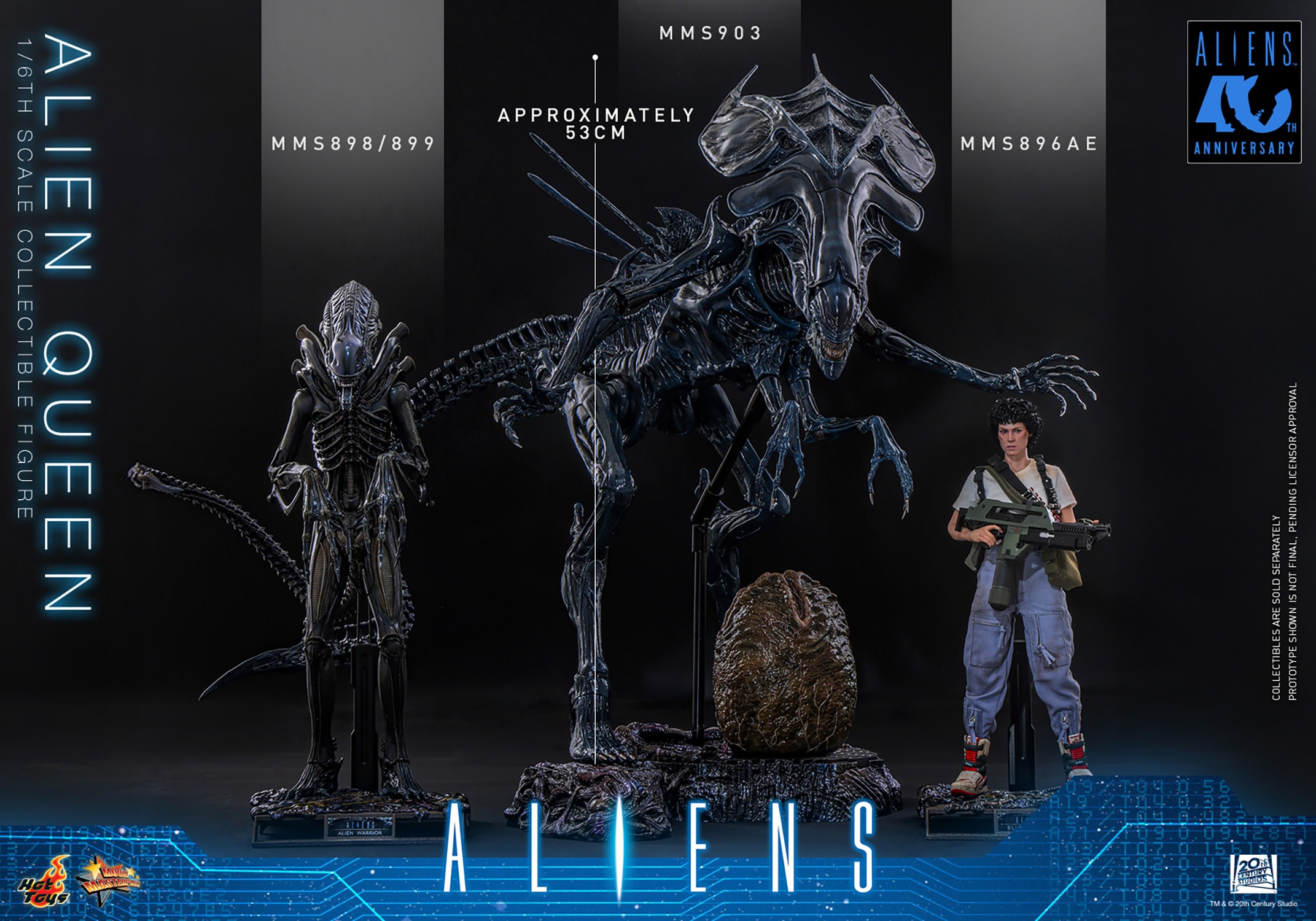Alien Alien Queen Sixth Scale Figure  (Prototype Shown) View 21