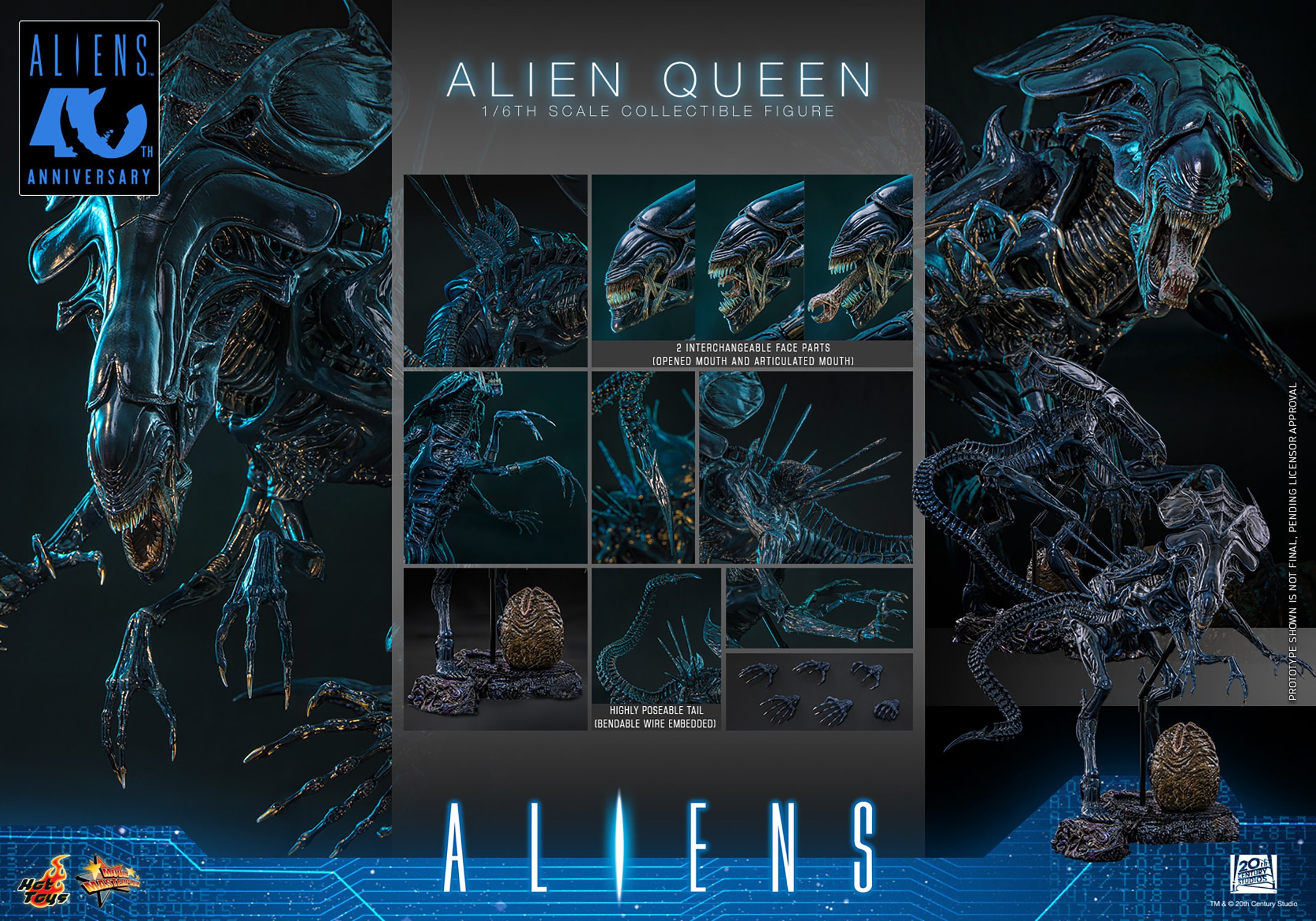 Alien Alien Queen Sixth Scale Figure  (Prototype Shown) View 22