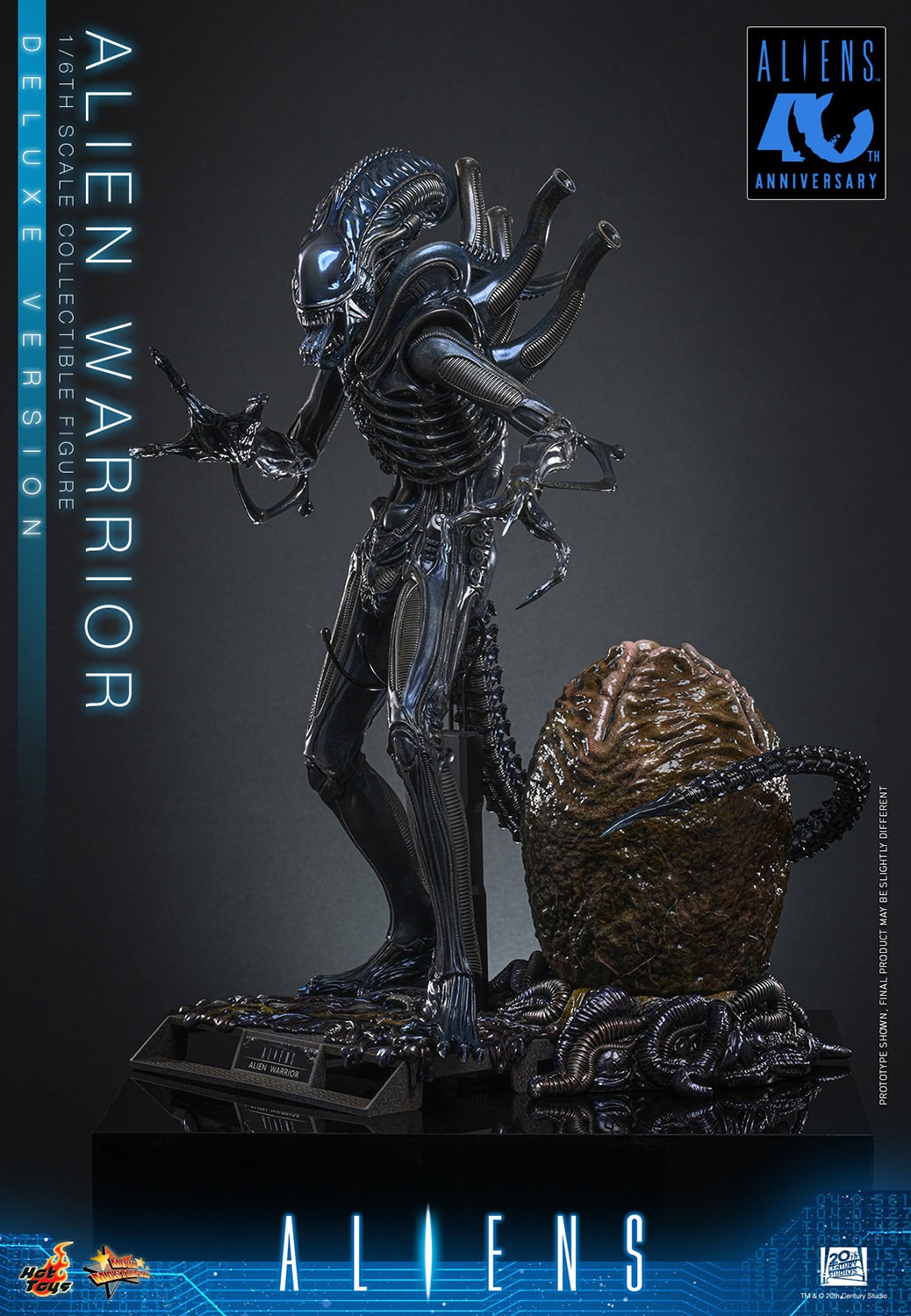 Alien Alien Warrior (Deluxe Version) Sixth Scale Figure  (Prototype Shown) View 13