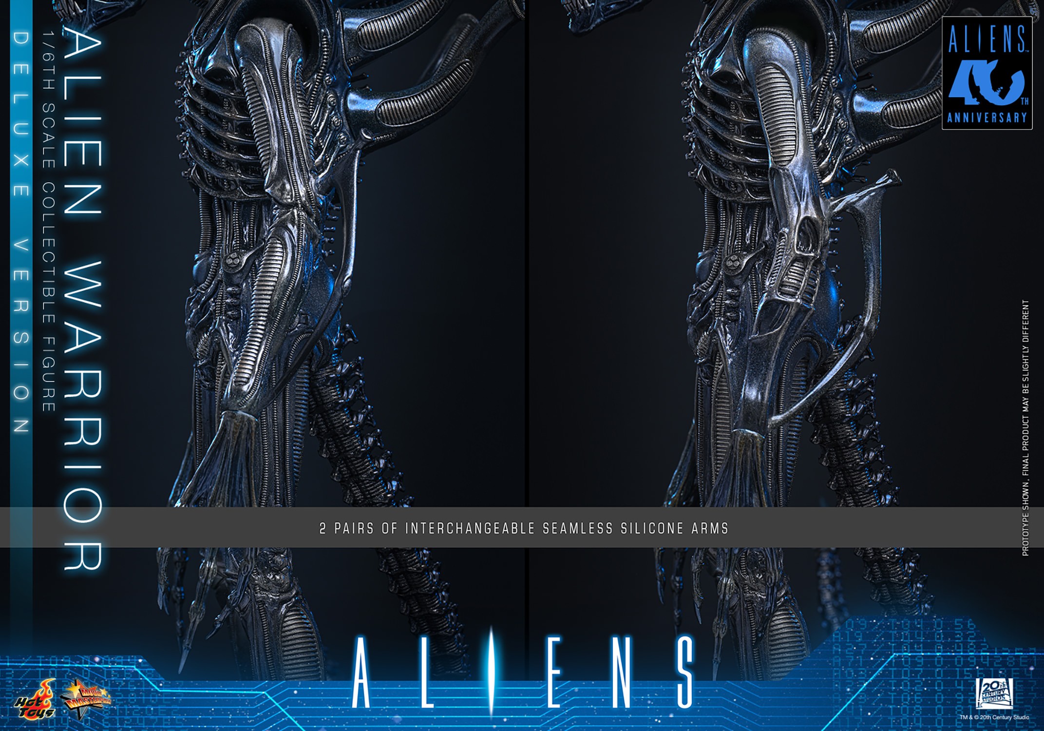 Alien Alien Warrior (Deluxe Version) Sixth Scale Figure  (Prototype Shown) View 18