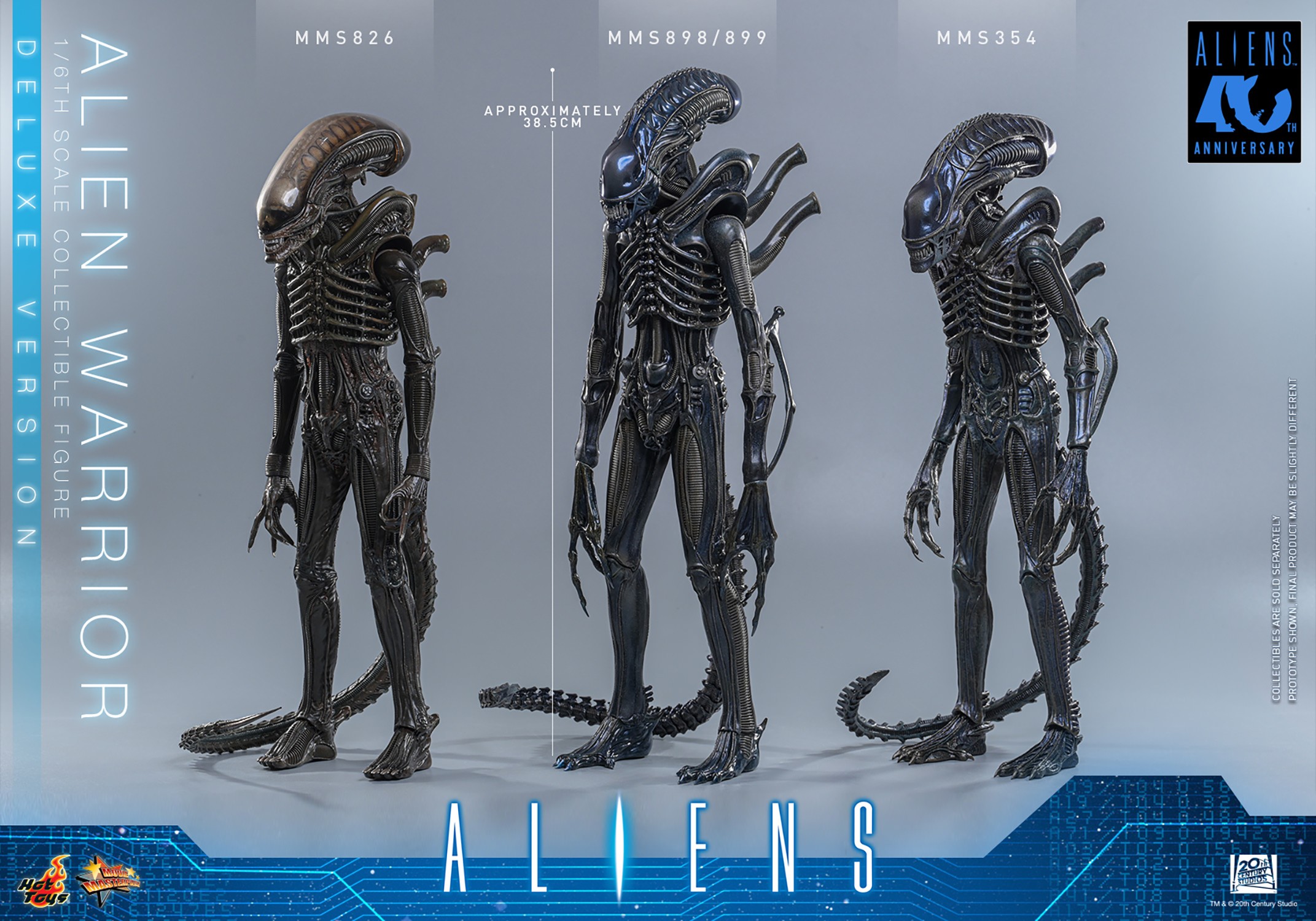 Alien Alien Warrior (Deluxe Version) Sixth Scale Figure  (Prototype Shown) View 20