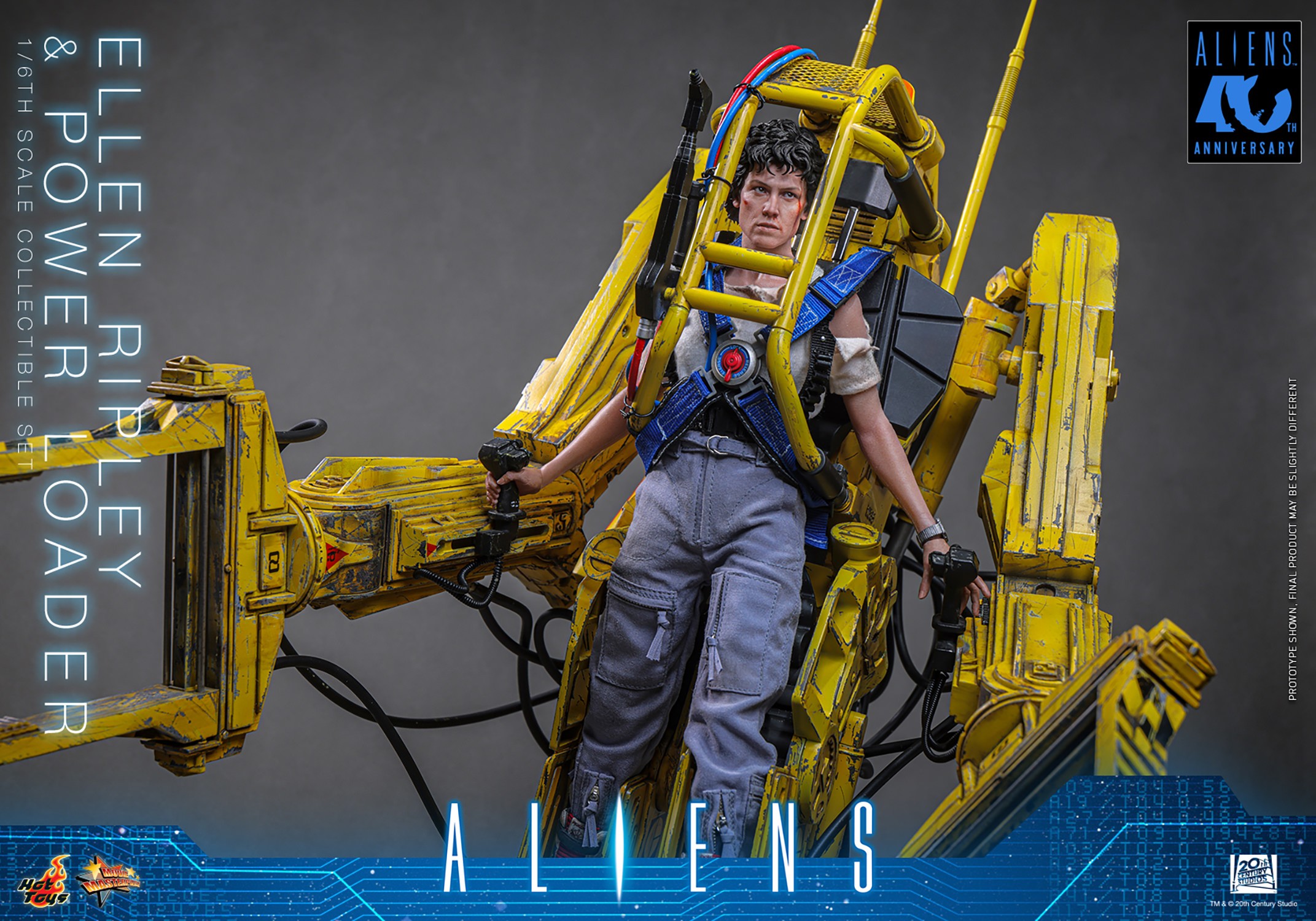 Alien Ellen Ripley and Power Loader Sixth Scale Figure Set  (Prototype Shown) View 7