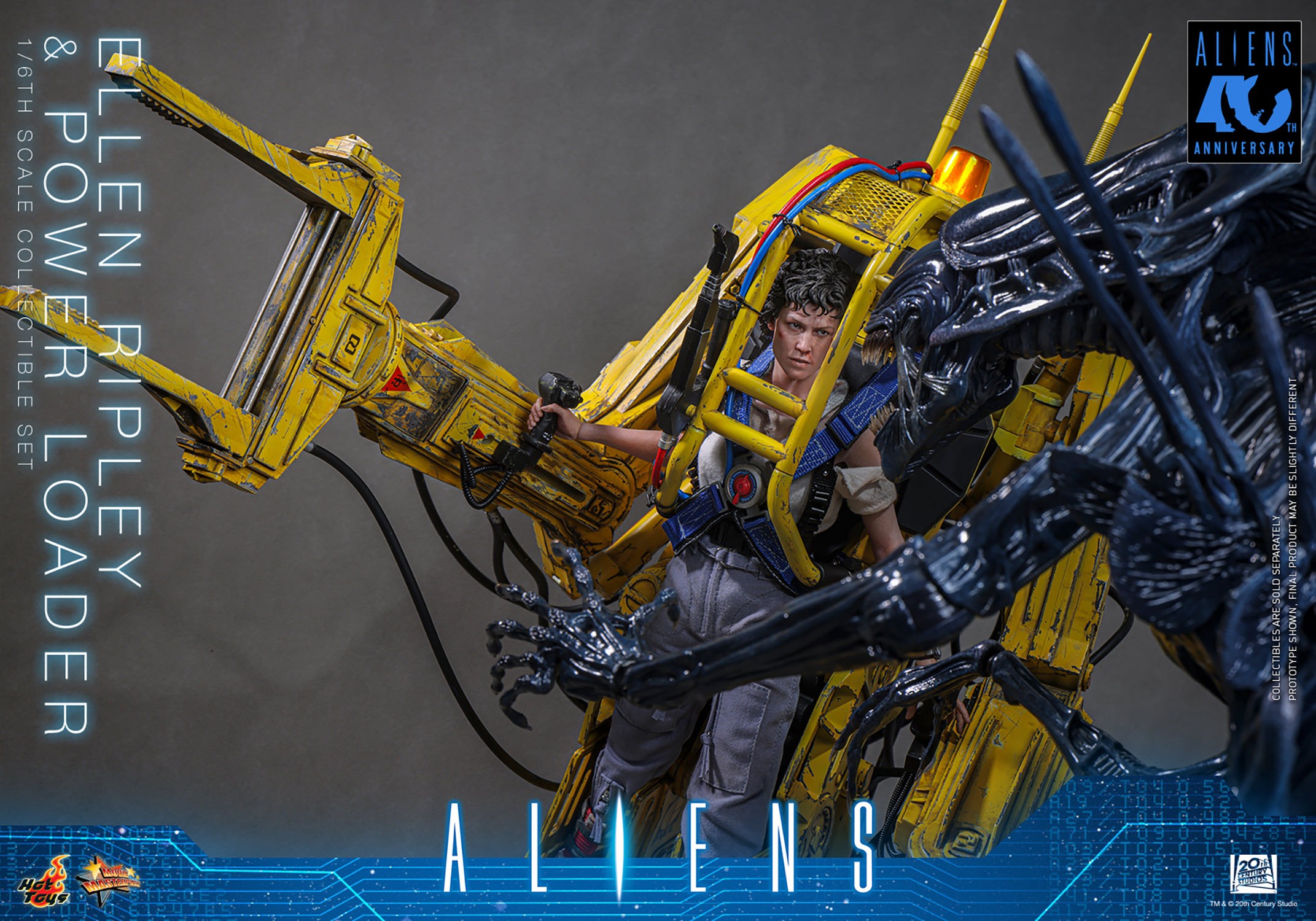 Alien Ellen Ripley and Power Loader Sixth Scale Figure Set  (Prototype Shown) View 8