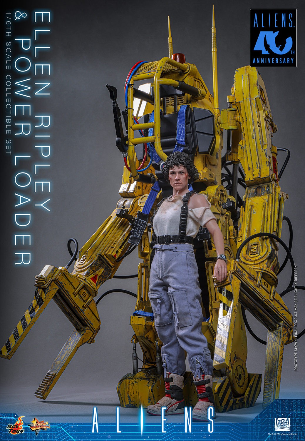 Alien Ellen Ripley and Power Loader Sixth Scale Figure Set  (Prototype Shown) View 9