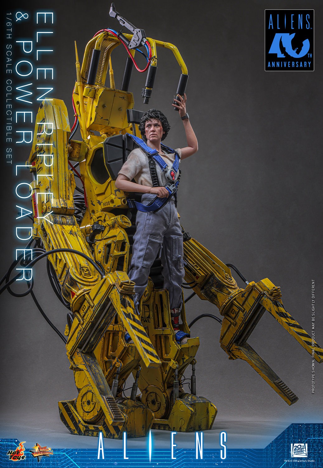 Alien Ellen Ripley and Power Loader Sixth Scale Figure Set  (Prototype Shown) View 11