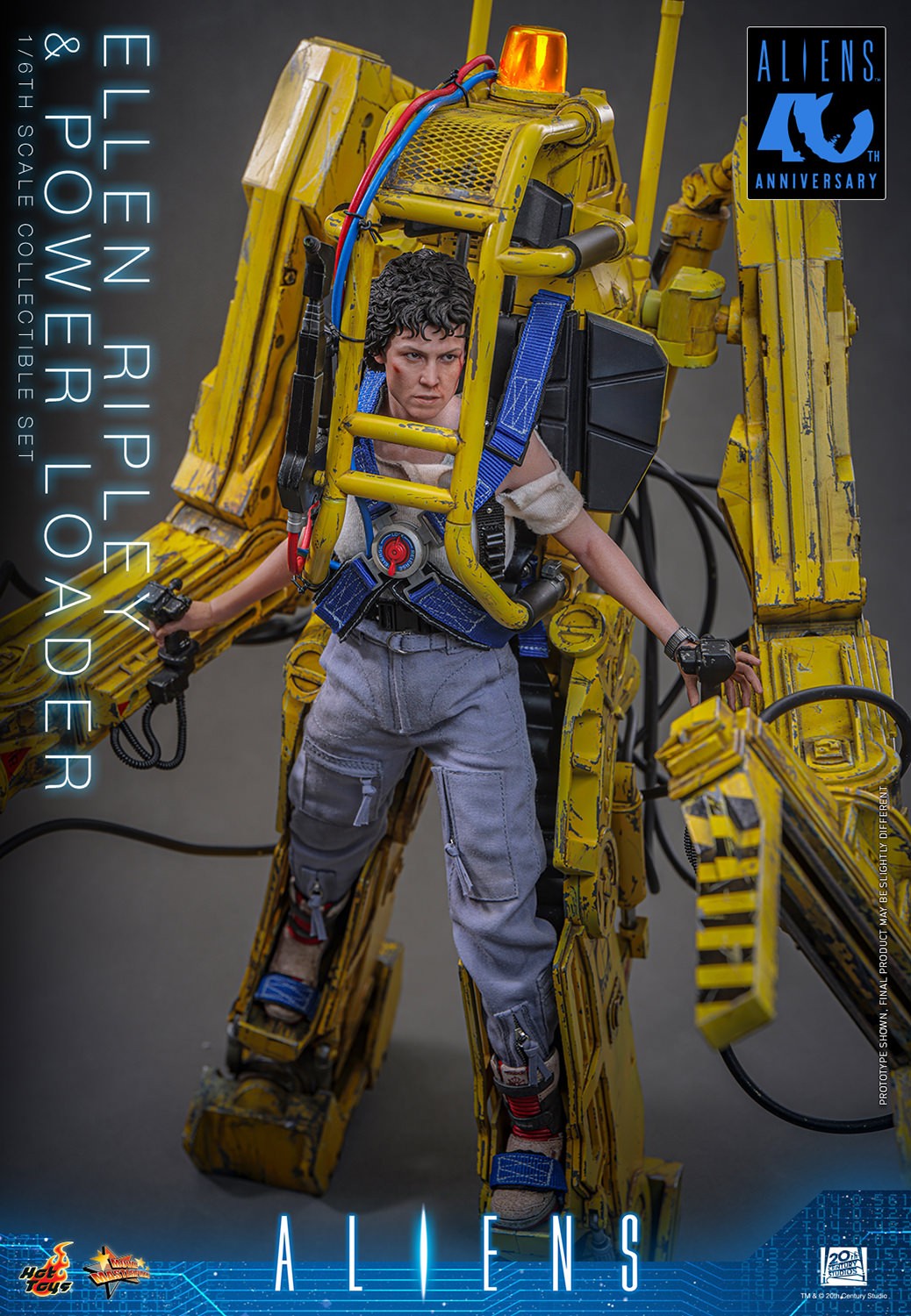 Alien Ellen Ripley and Power Loader Sixth Scale Figure Set  (Prototype Shown) View 12